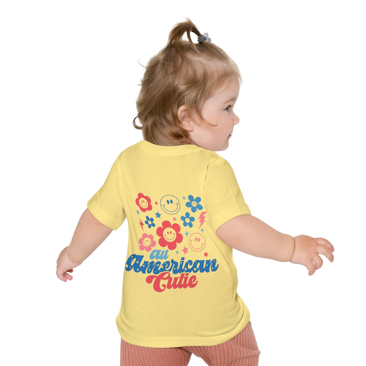 Little firecracker 4th of July Baby Short Sleeve T-Shirt Patriotic