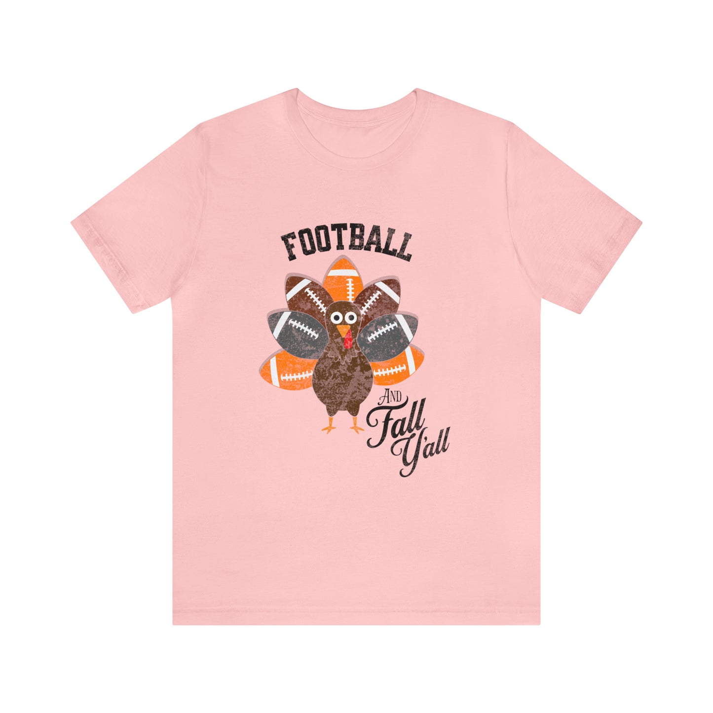 Vintage Orange and Gray Football Short Sleeve Tee, Football and turkey shirt, Tennessee