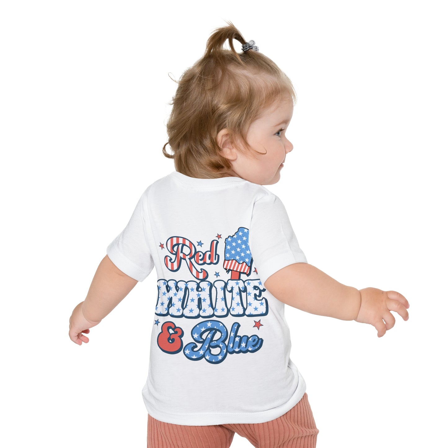 Star Spangled and Sassy 4th of July Baby Short Sleeve T-Shirt Patriotic