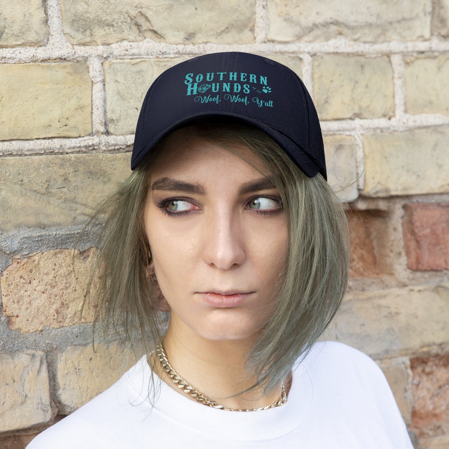 Unisex Twill Hat Southern Hounds Logo