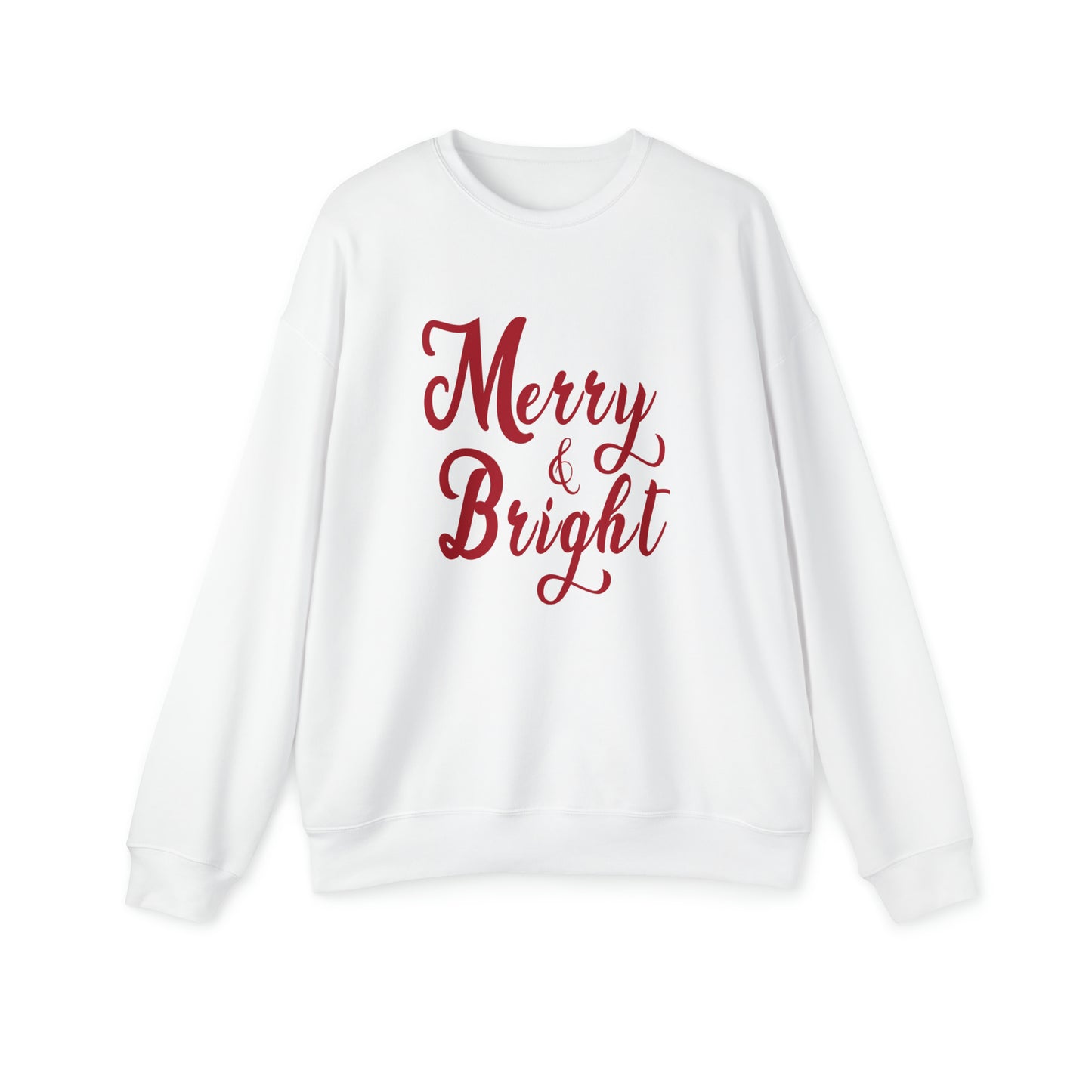 Merry& Bright Sweatshirt for Christmas