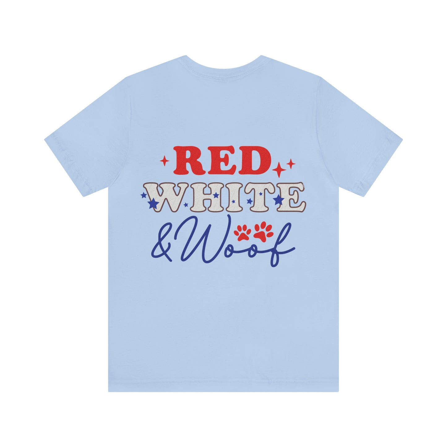 Pit bull 4th of July Unisex Jersey Short Sleeve Tee Patriotic
