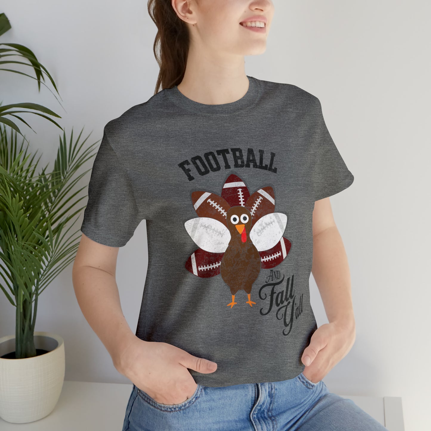 Vintage Maroon and White Football and Fall Short Sleeve Tee, Football and turkey shirt, Mississippi State