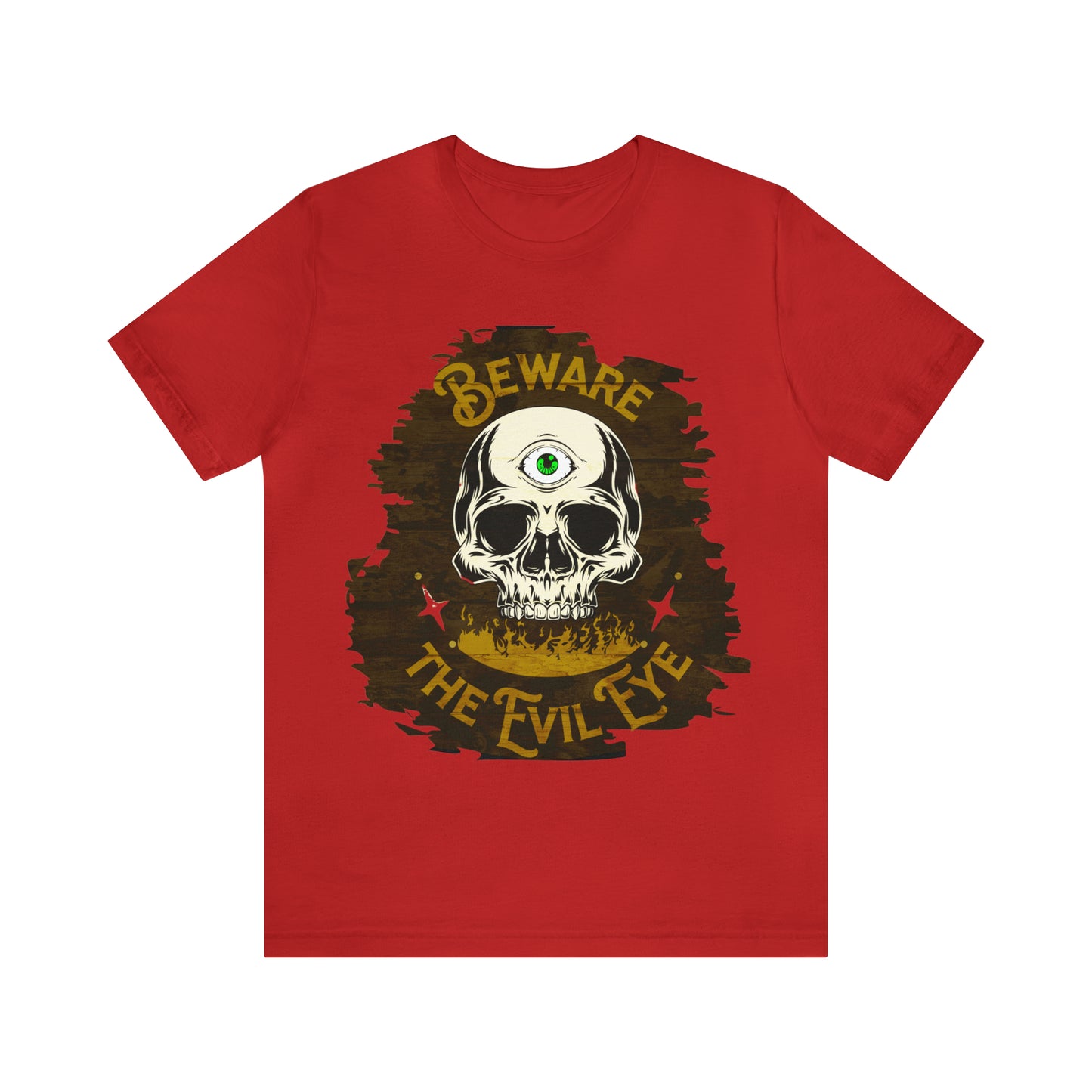 Green Evil Eye Halloween Shirt, Halloween shirt, Skull Shirt