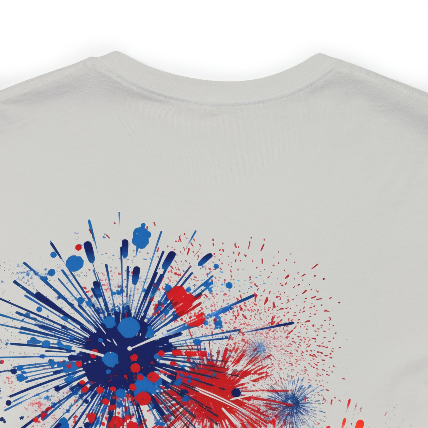 Freedom Smiley Face Flag Unisex Jersey Short Sleeve Tee Patriotic American Flag
