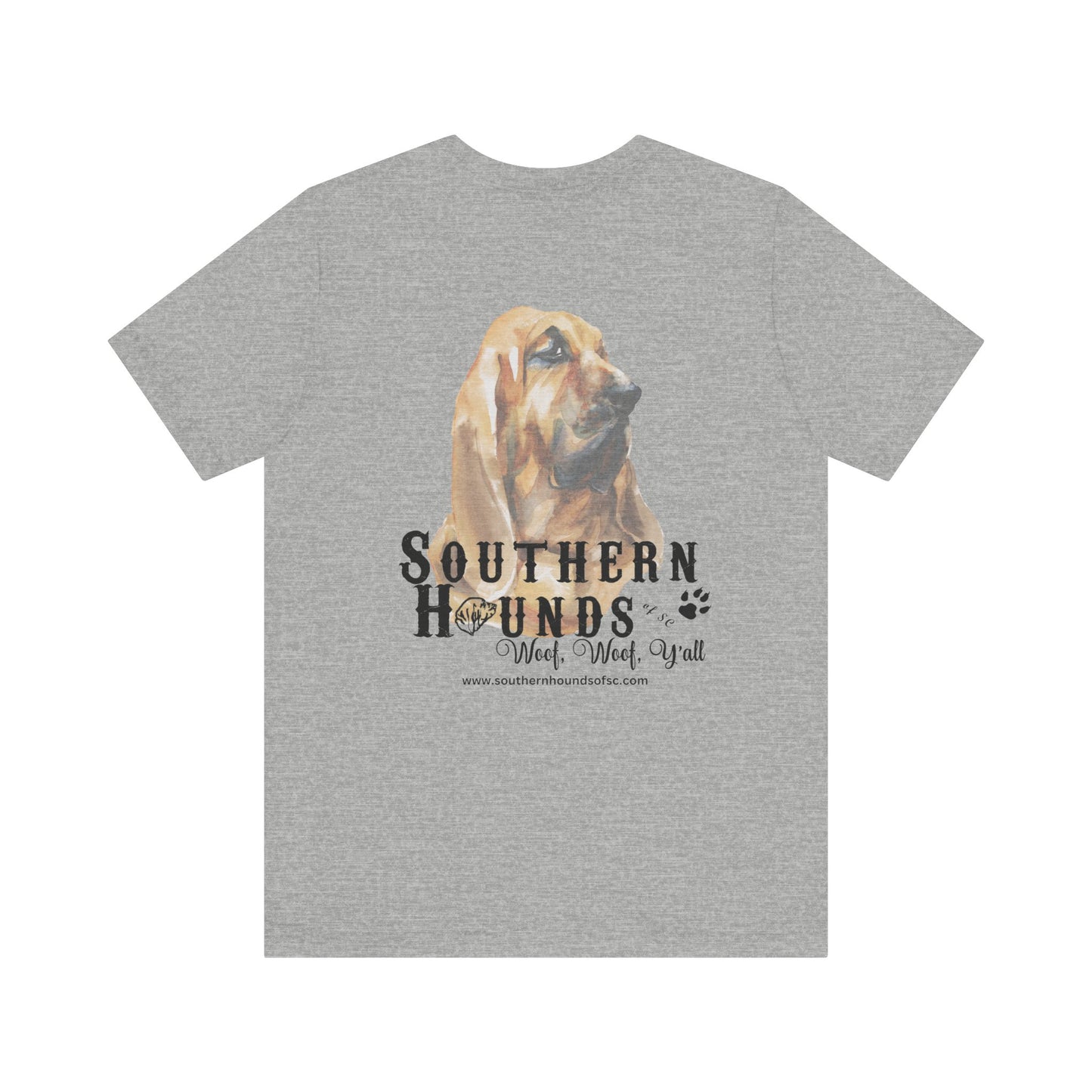 Bloodhounds Sticky and Sweet Southern Hounds Short Sleeve Tee, Bloodhound tshirt