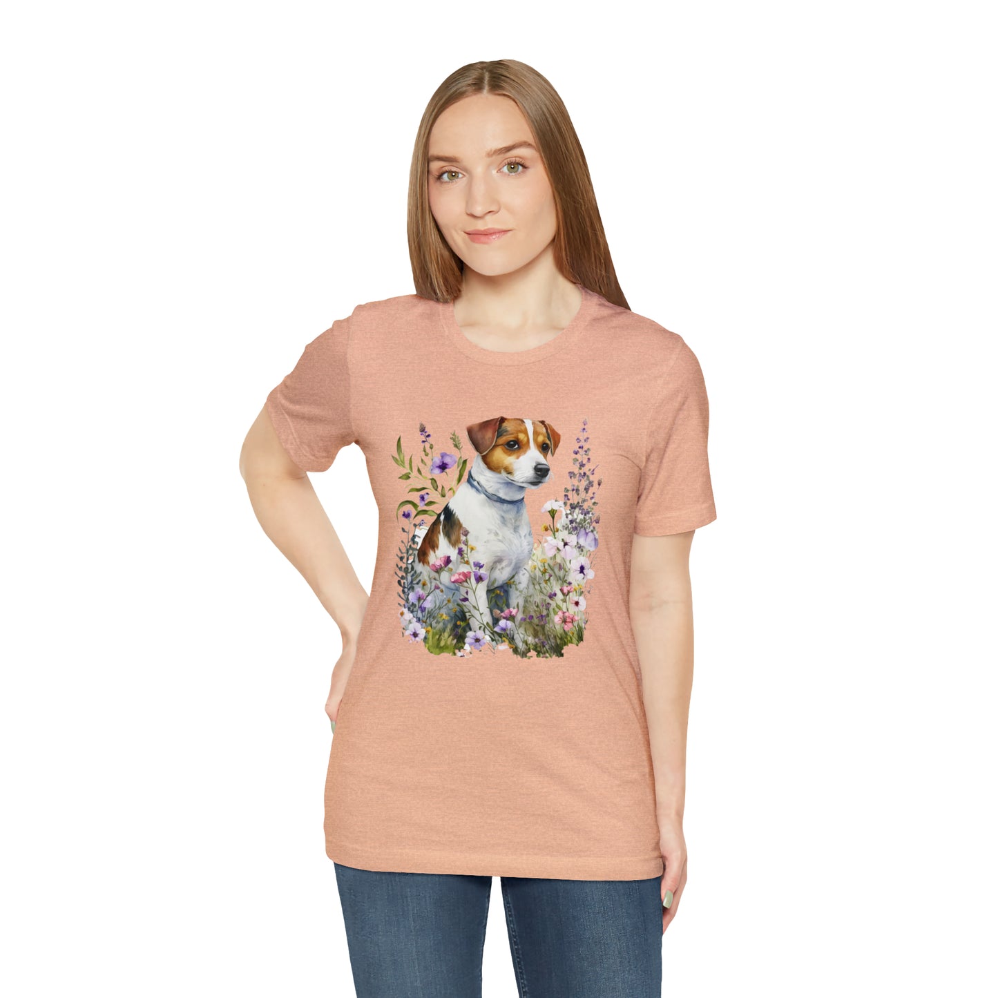 Jack Russell Unisex Jersey Short Sleeve Tee