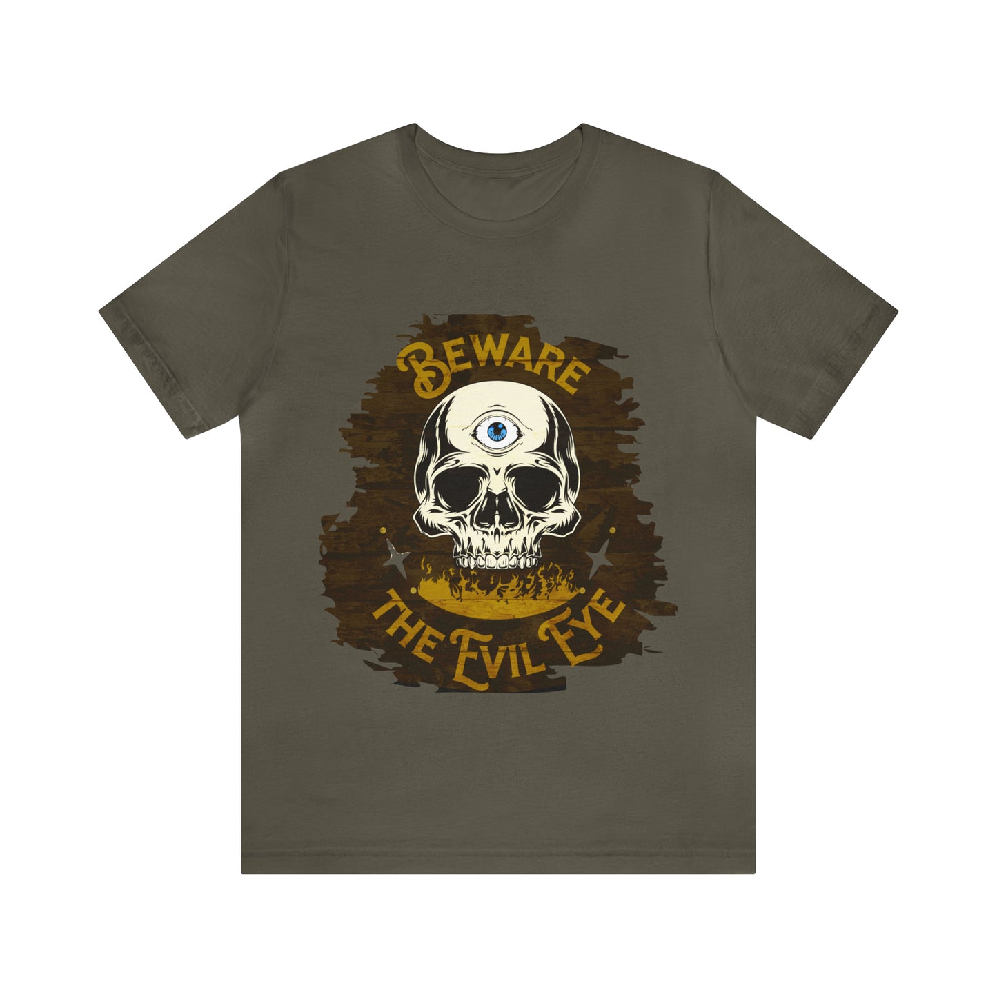 Blue Evil Eye Halloween Shirt, Halloween shirt, Skull Shirt