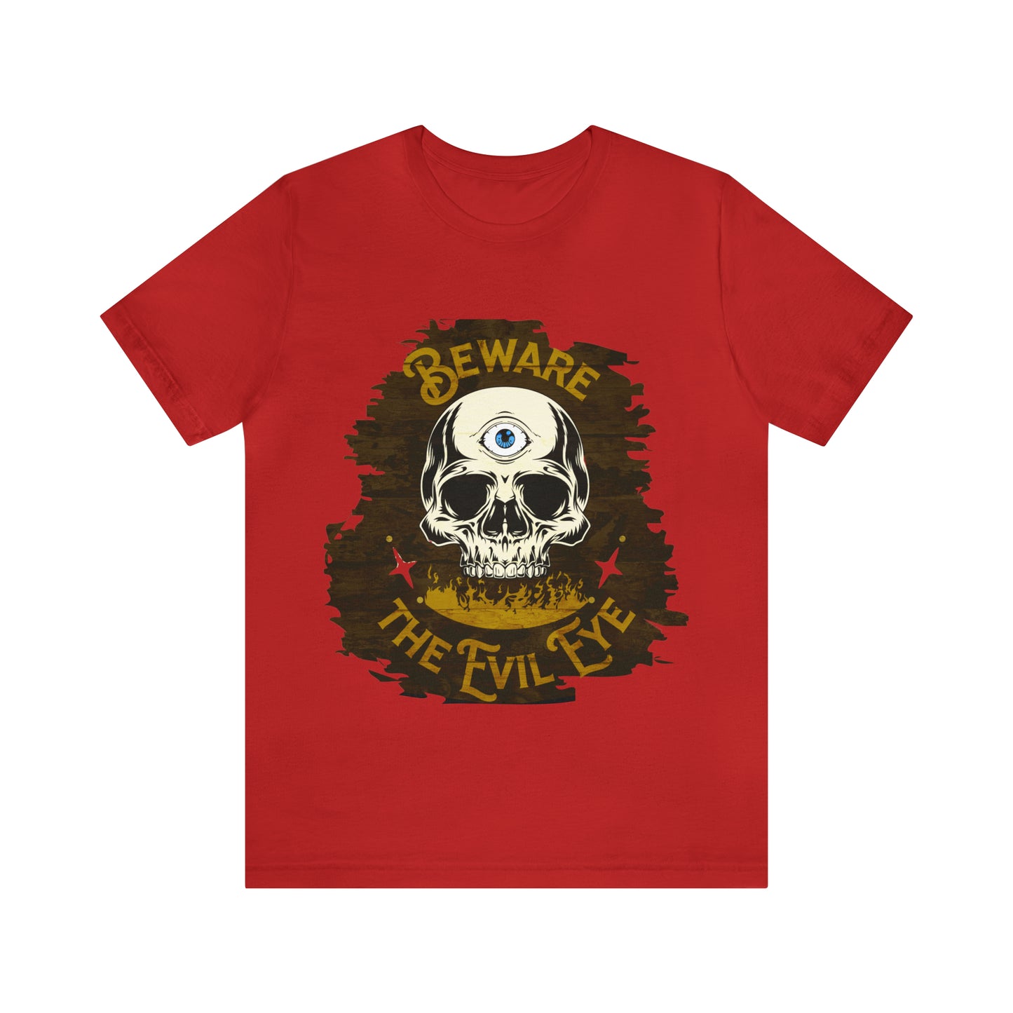 Blue Evil Eye Halloween Shirt, Halloween shirt, Skull Shirt