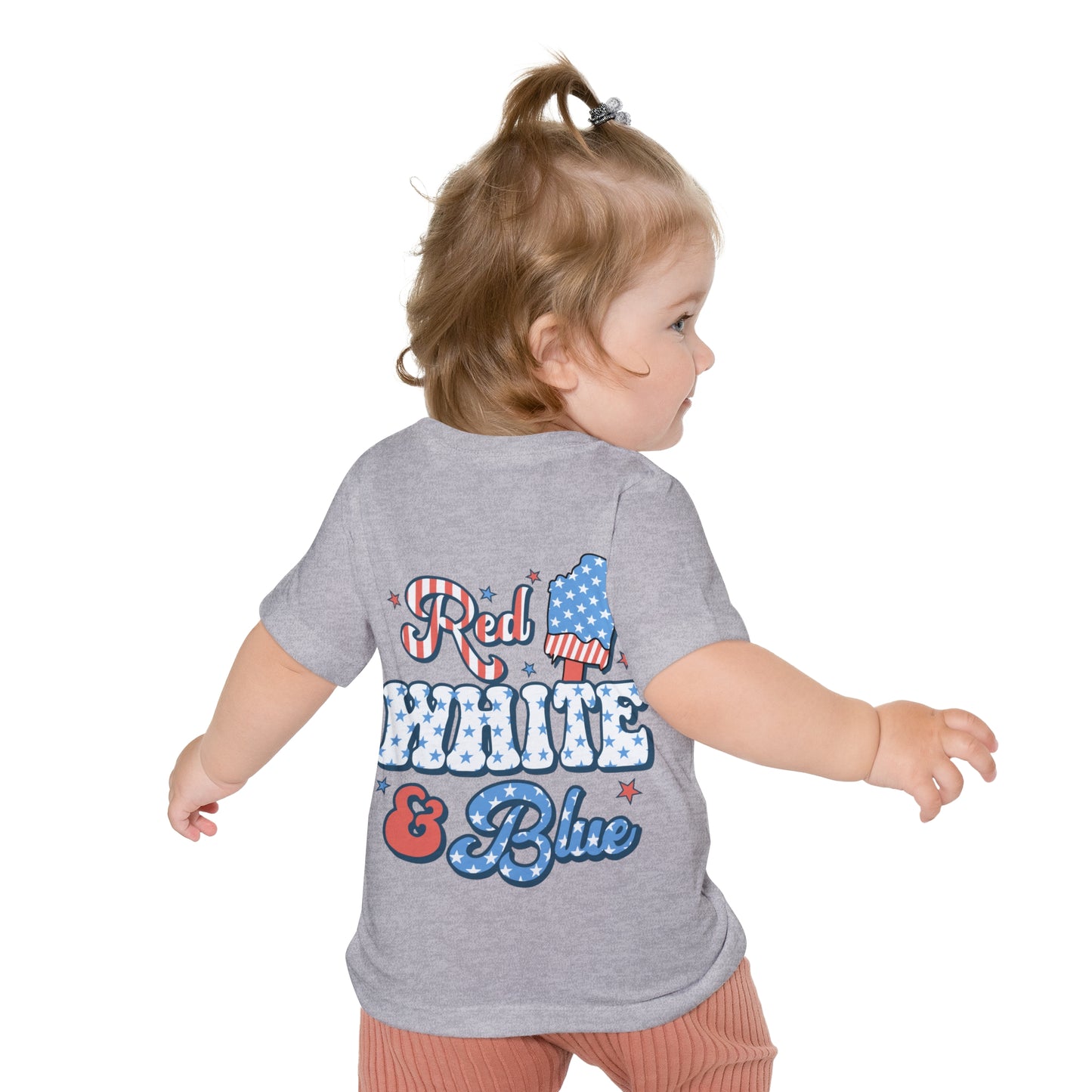 Star Spangled and Sassy 4th of July Baby Short Sleeve T-Shirt Patriotic