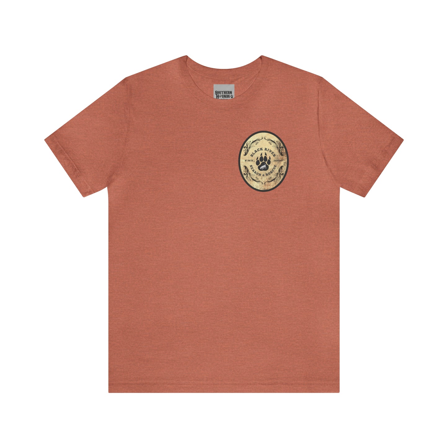 Black River Search & Rescue Logo Unisex Jersey Short Sleeve Tee