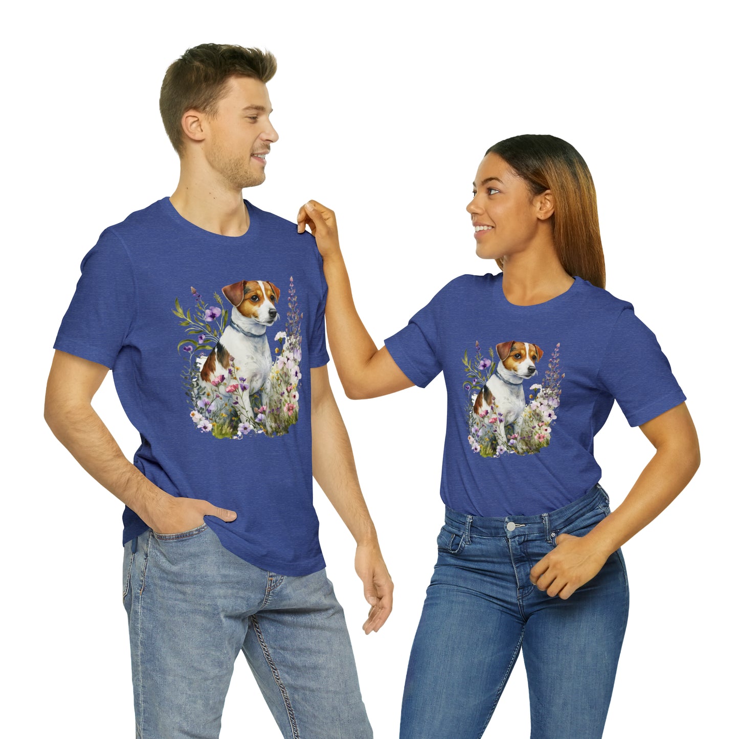 Jack Russell Unisex Jersey Short Sleeve Tee