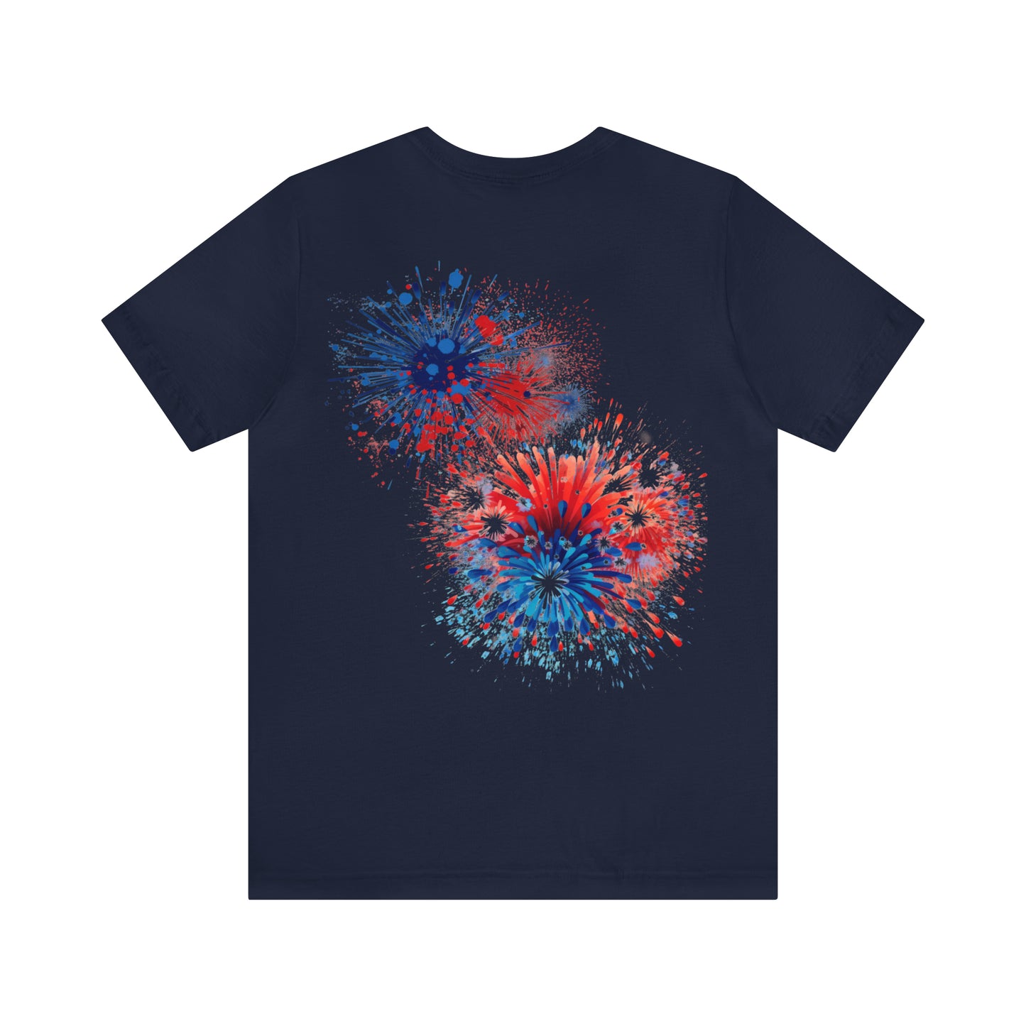 Freedom Smiley Face Flag Unisex Jersey Short Sleeve Tee Patriotic American Flag