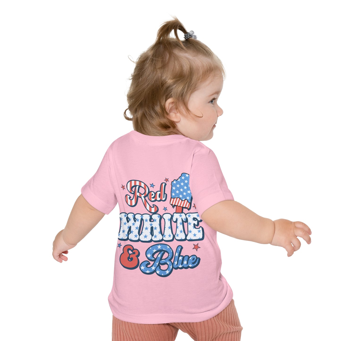 Star Spangled and Sassy 4th of July Baby Short Sleeve T-Shirt Patriotic