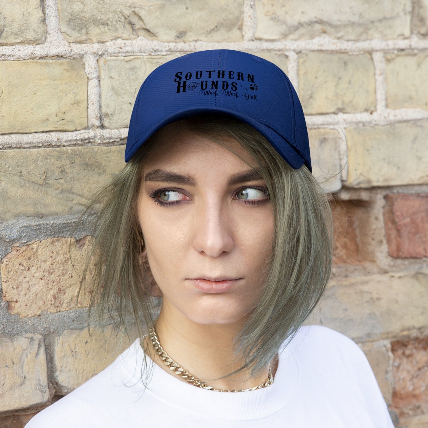 Unisex Twill Hat Southern Hounds Logo