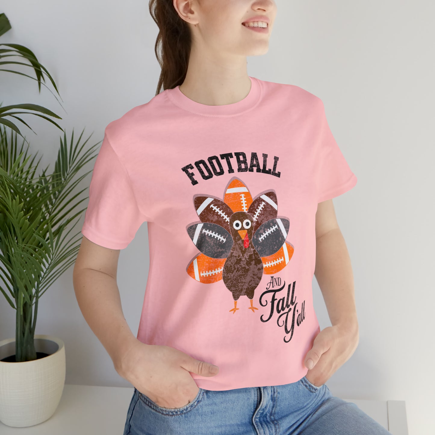 Vintage Orange and Gray Football Short Sleeve Tee, Football and turkey shirt, Tennessee