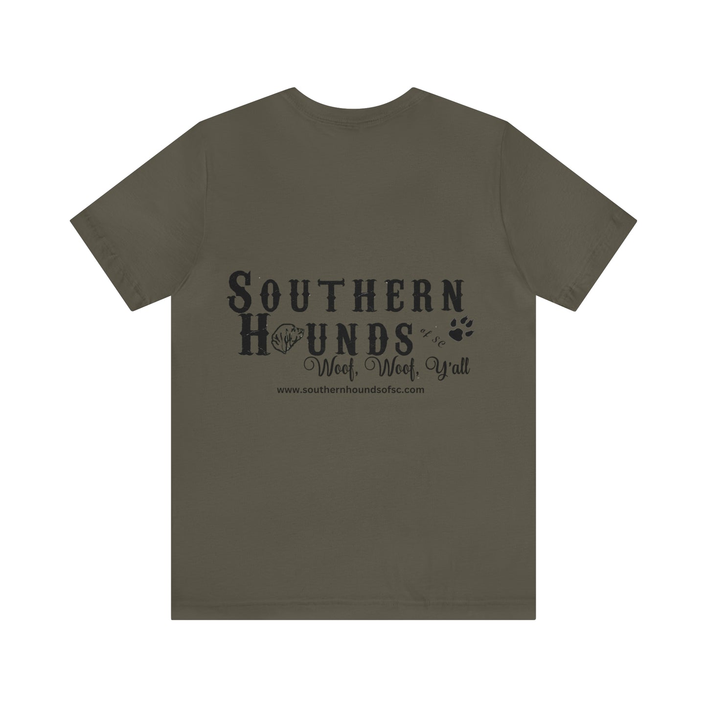 Bloodhounds Sticky and Sweet T-Shirt with Southern Hounds Logo, Bloodhound T-shirt, Dog Shirt, Hound T-shirt, Dog Lover's Shirt