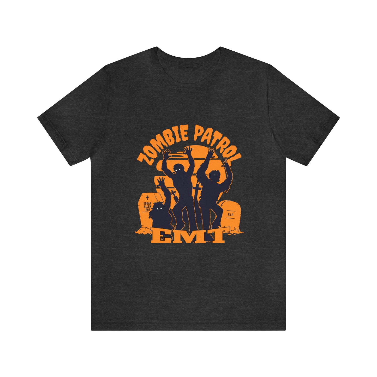 Halloween Zombie Patrol EMT Short Sleeve Tee