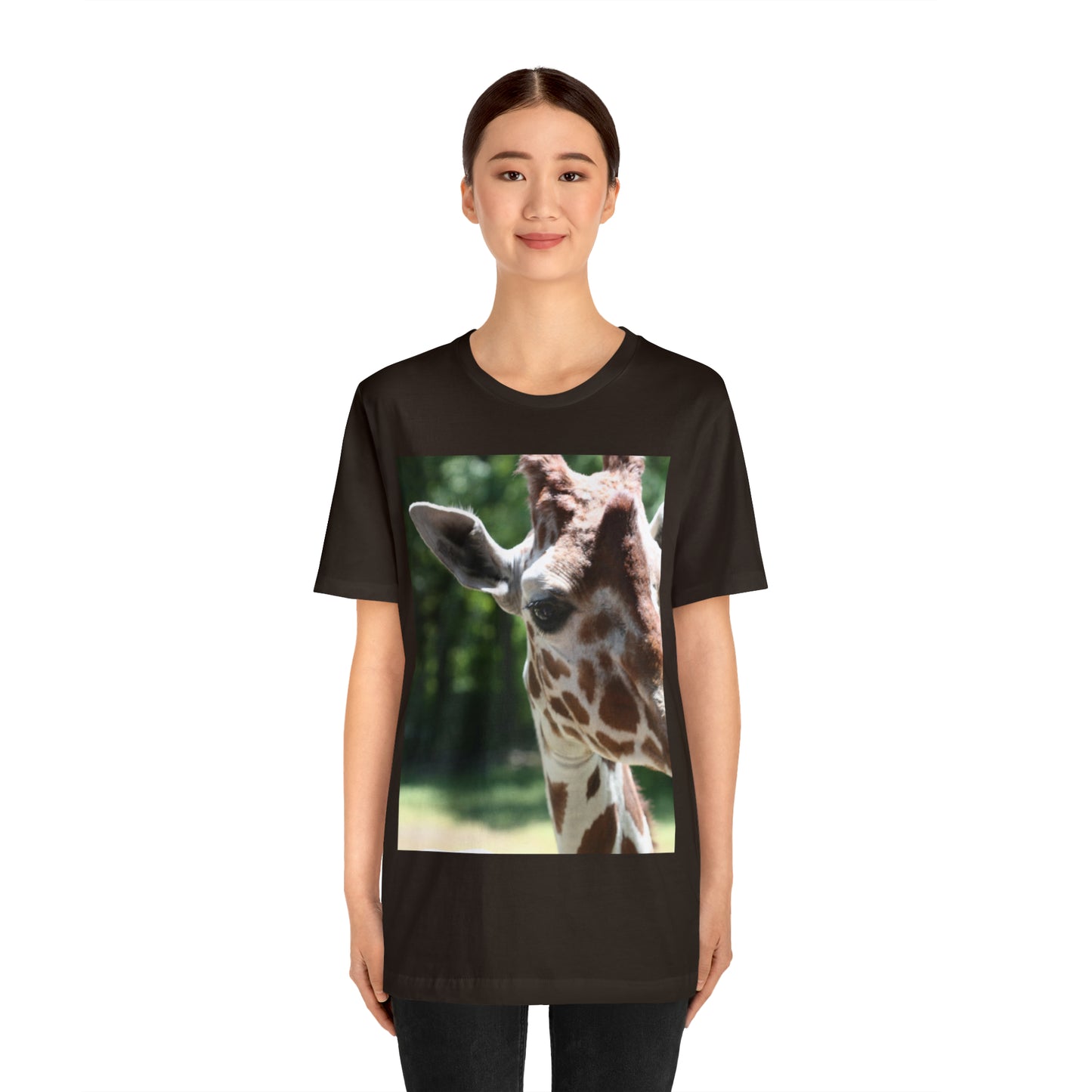 Unisex Jersey Short Sleeve Tee, Giraffe