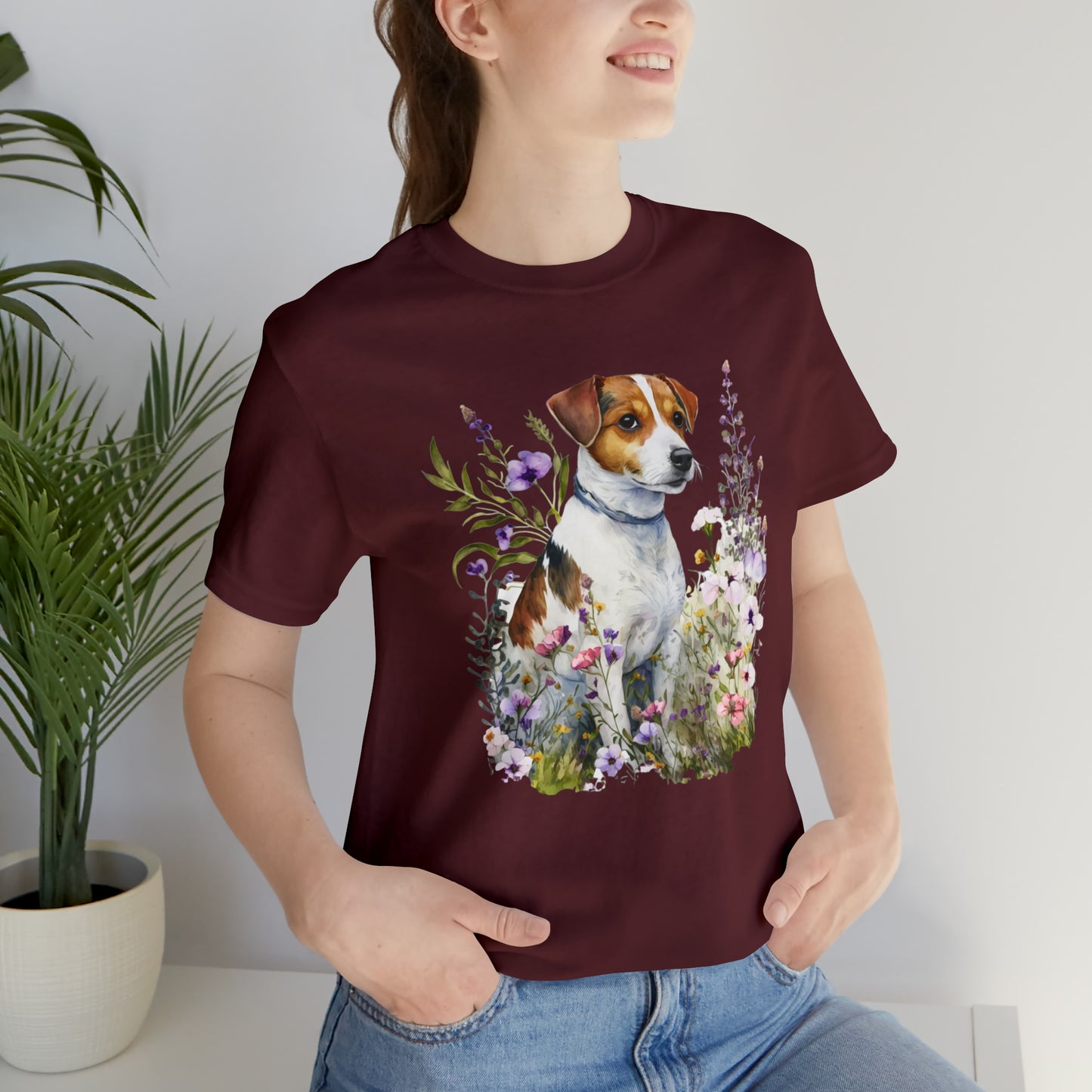 Jack Russell Unisex Jersey Short Sleeve Tee