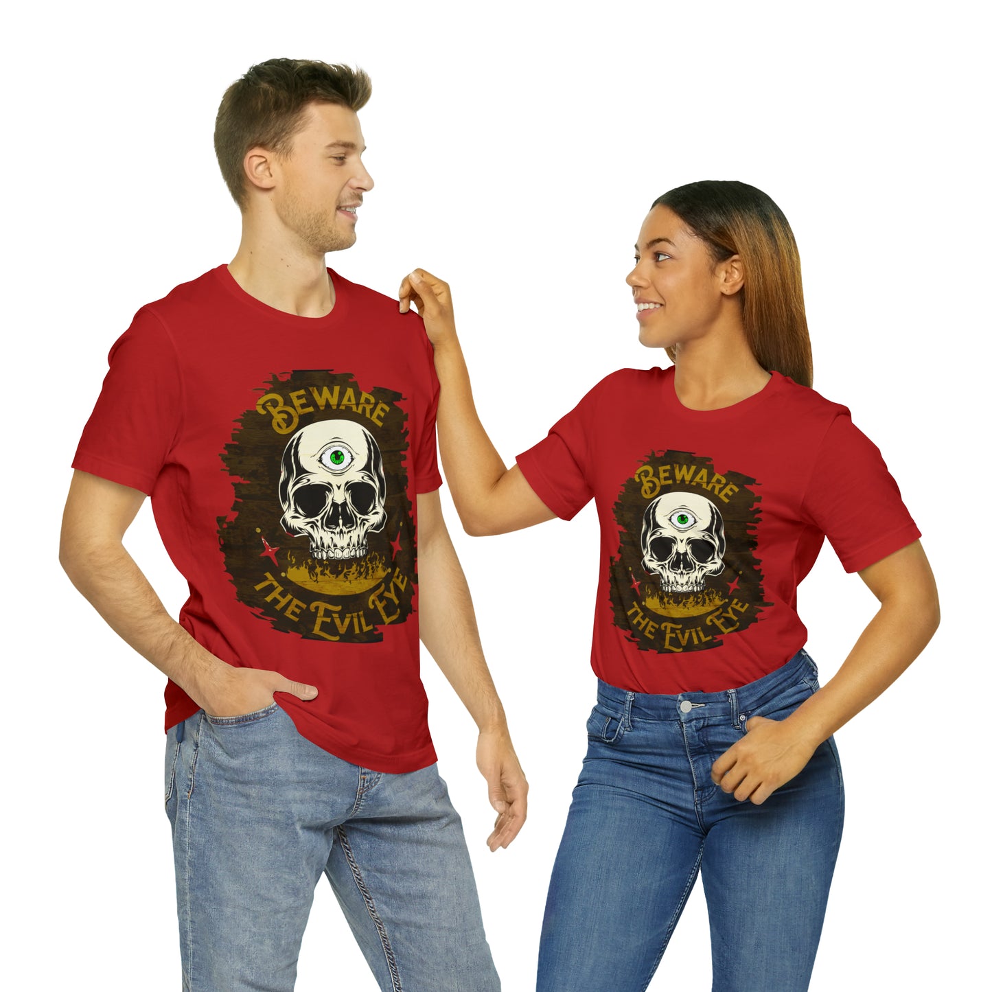 Green Evil Eye Halloween Shirt, Halloween shirt, Skull Shirt