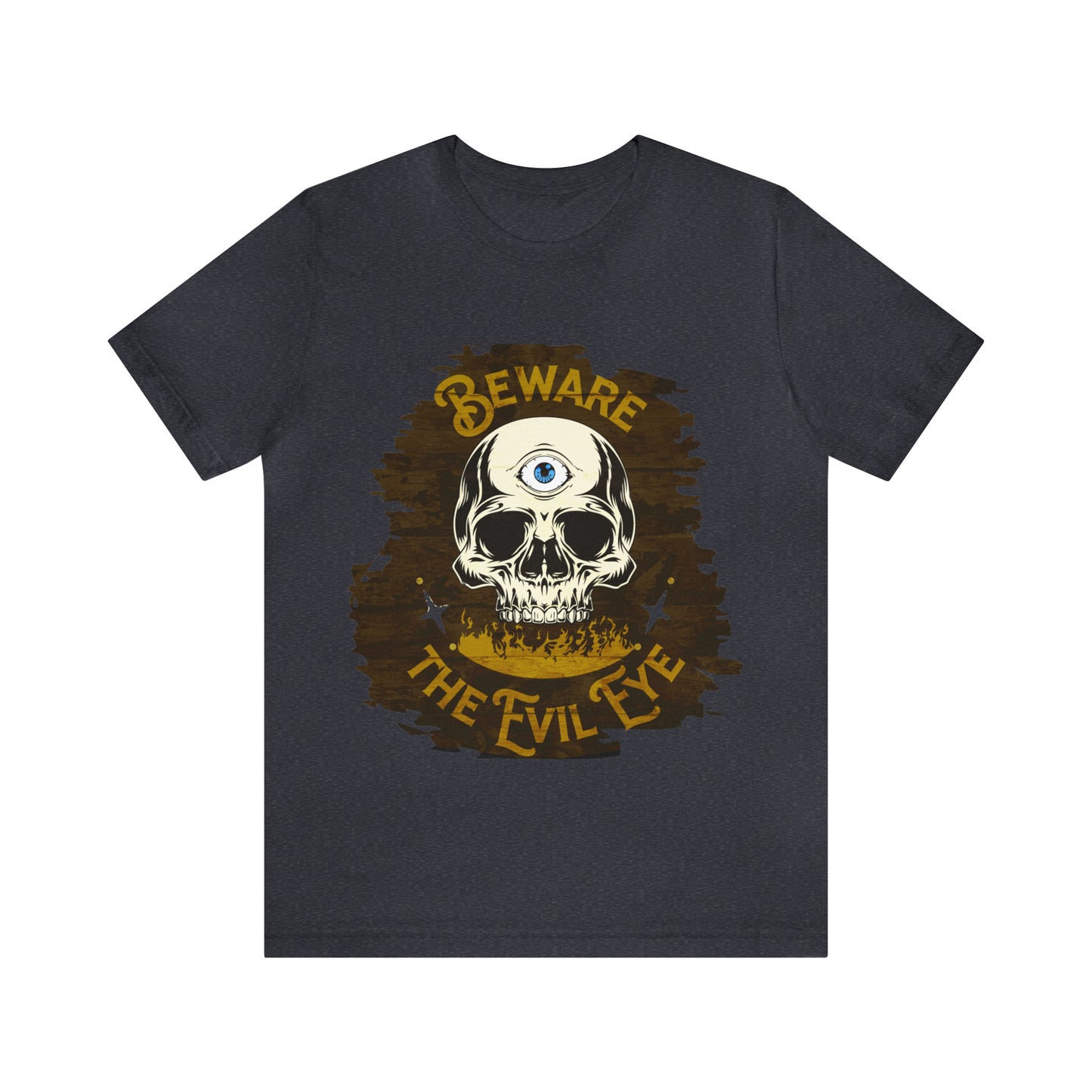 Blue Evil Eye Halloween Shirt, Halloween shirt, Skull Shirt