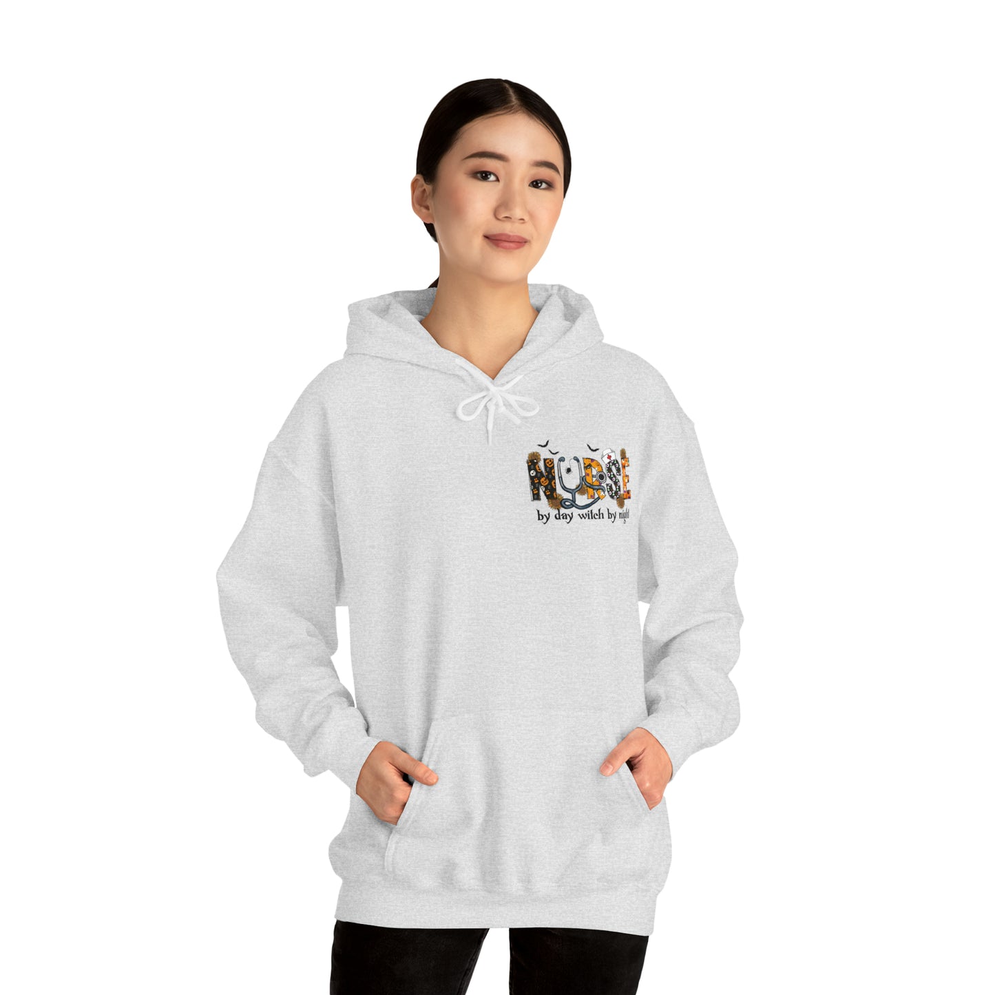 Magical Nurse Halloween Hooded Sweatshirt