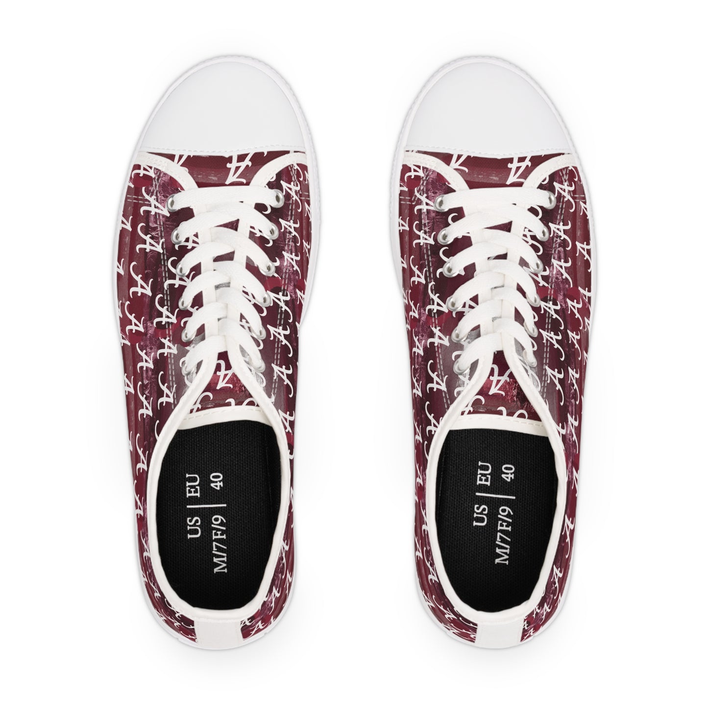 Alabama A red Print sneaker