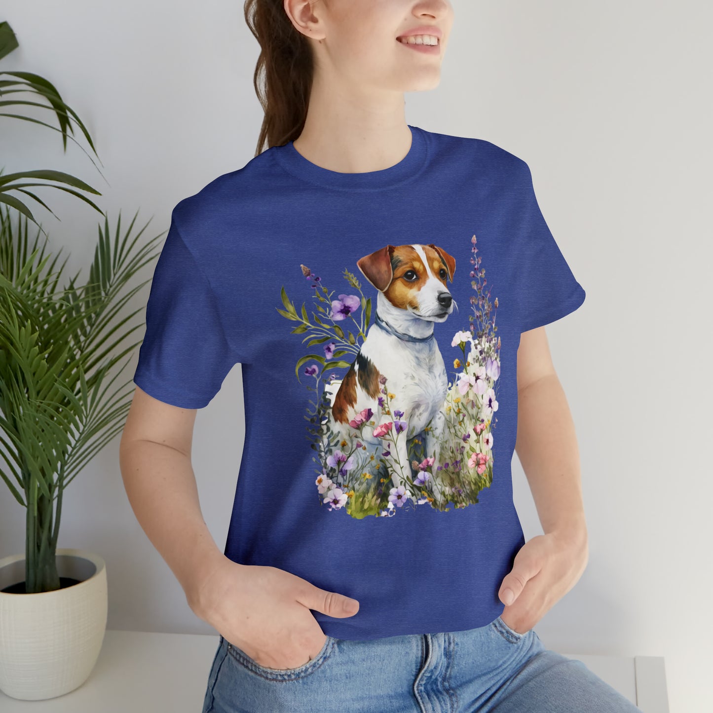 Jack Russell Unisex Jersey Short Sleeve Tee