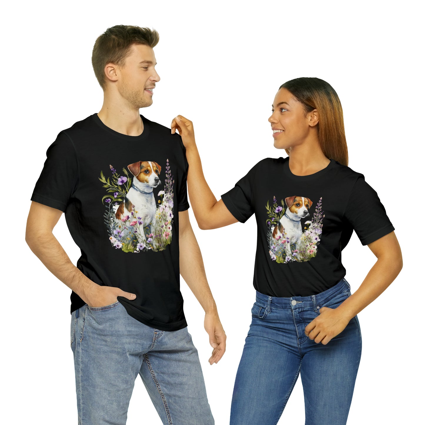 Jack Russell Unisex Jersey Short Sleeve Tee