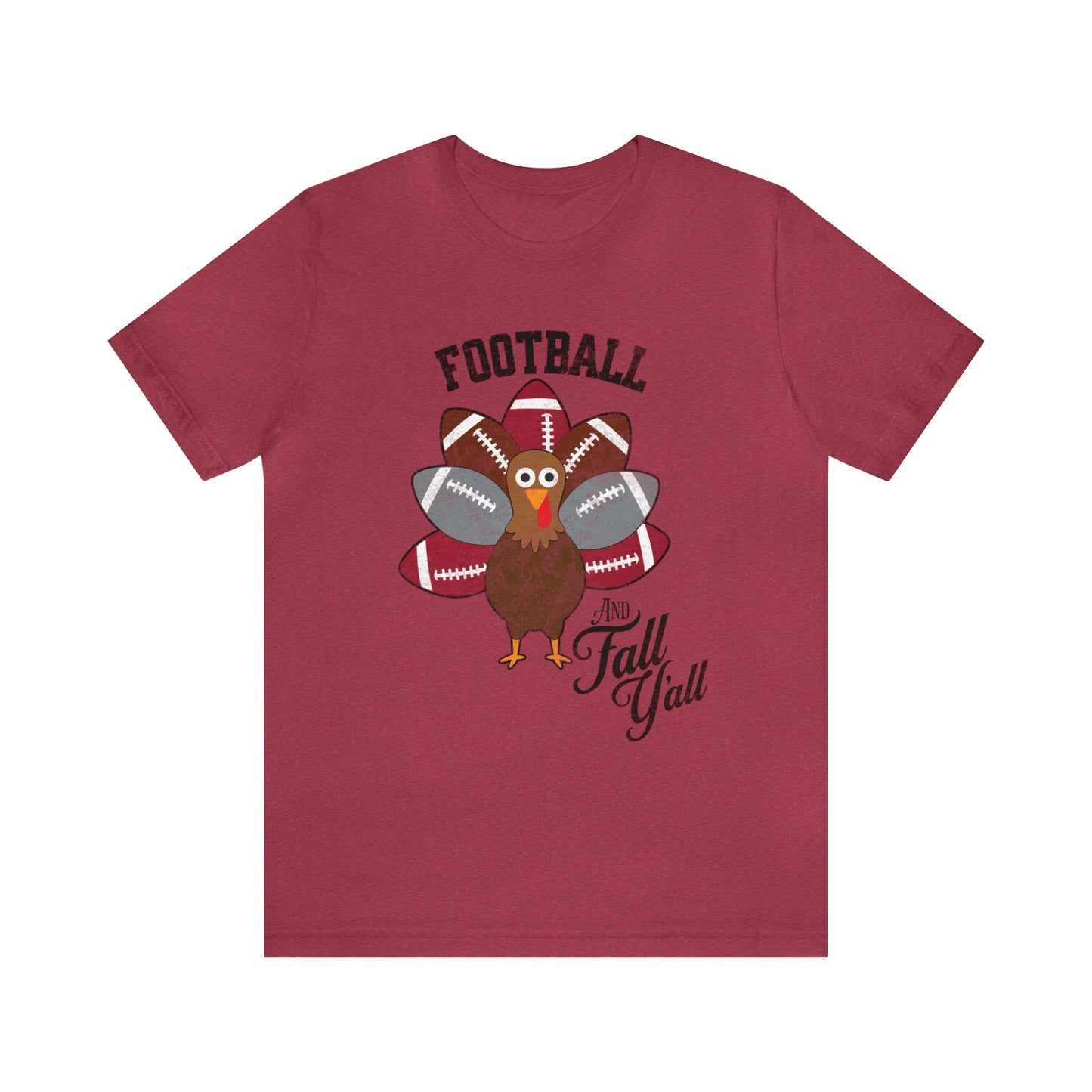 Vintage Crimson and Gray Football Short Sleeve Tee, Football and turkey shirt, Alabama