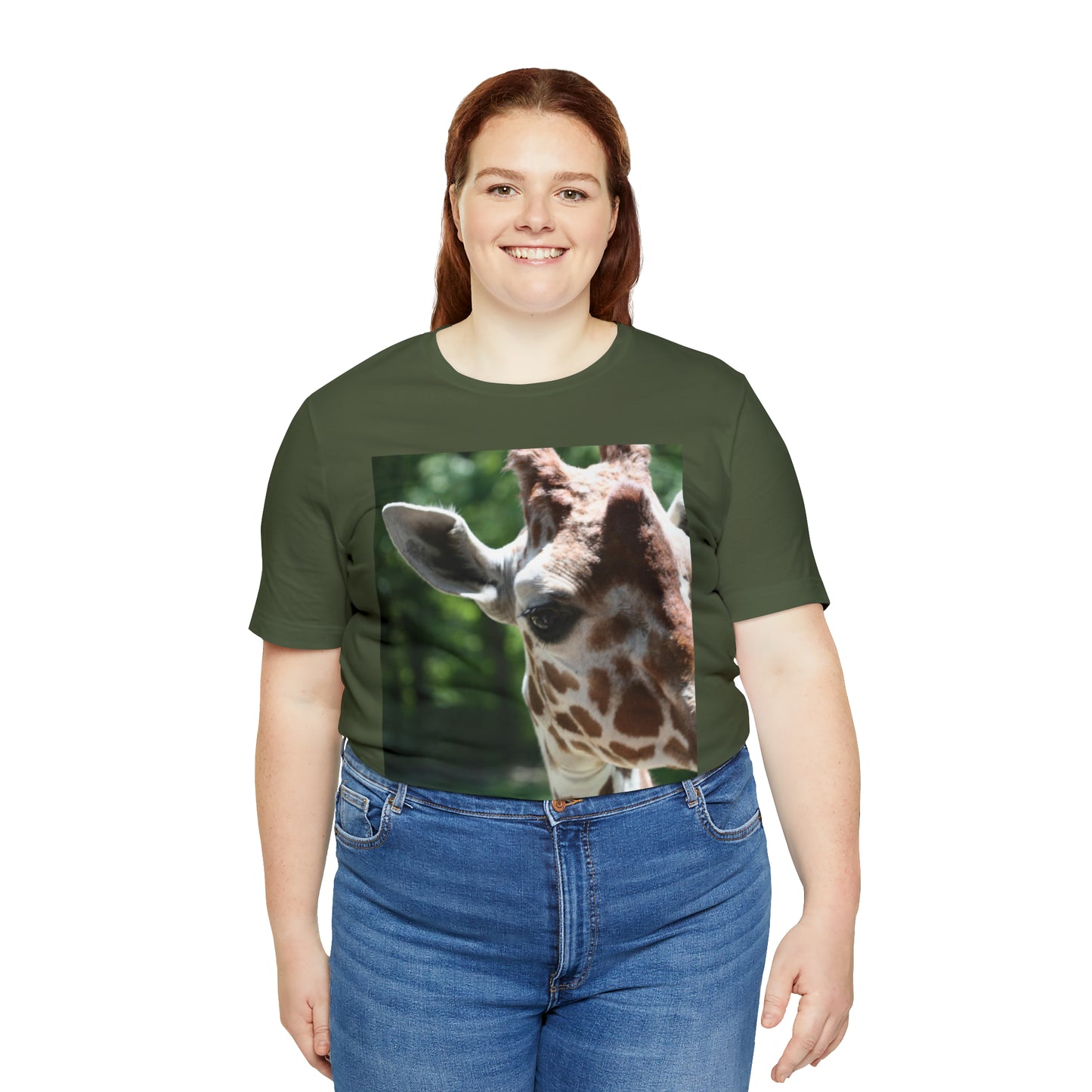 Unisex Jersey Short Sleeve Tee, Giraffe