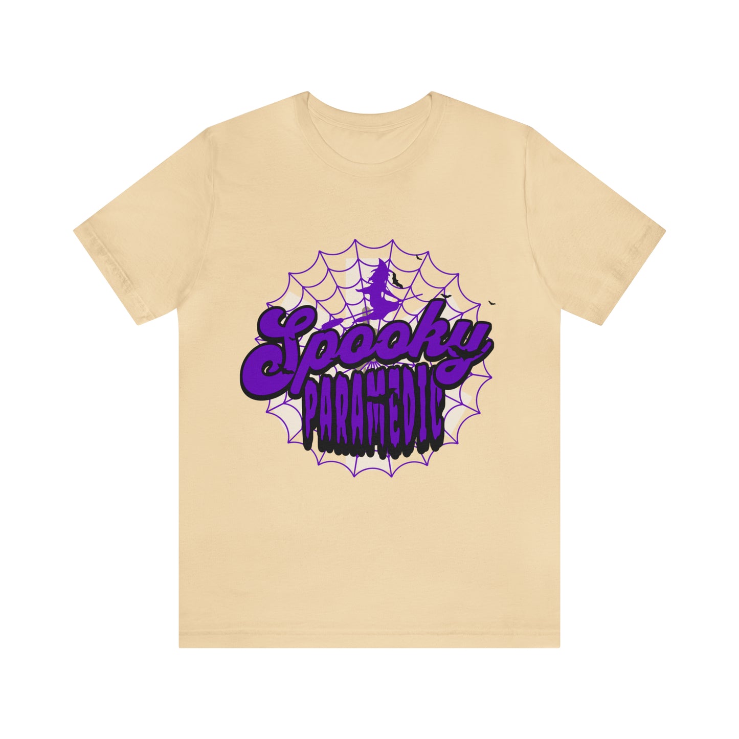 Fun Halloween Paramedic Shirt, Halloween shirt, Purple Spooky Paramedic shirt, Paramedic gift