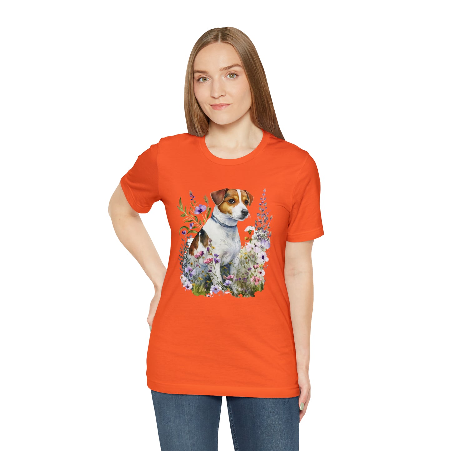 Jack Russell Unisex Jersey Short Sleeve Tee