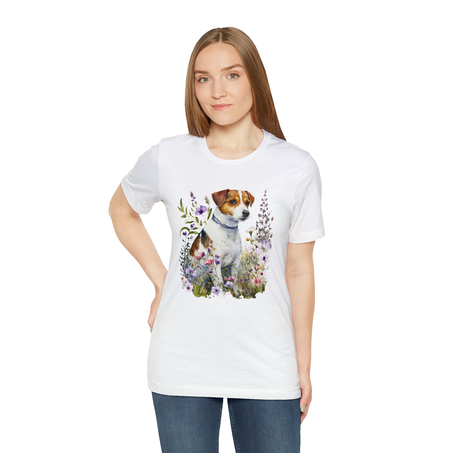 Jack Russell Unisex Jersey Short Sleeve Tee