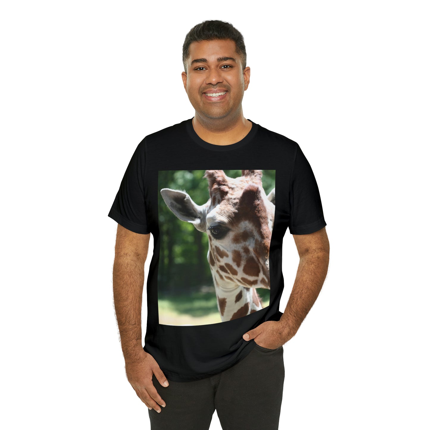 Unisex Jersey Short Sleeve Tee, Giraffe