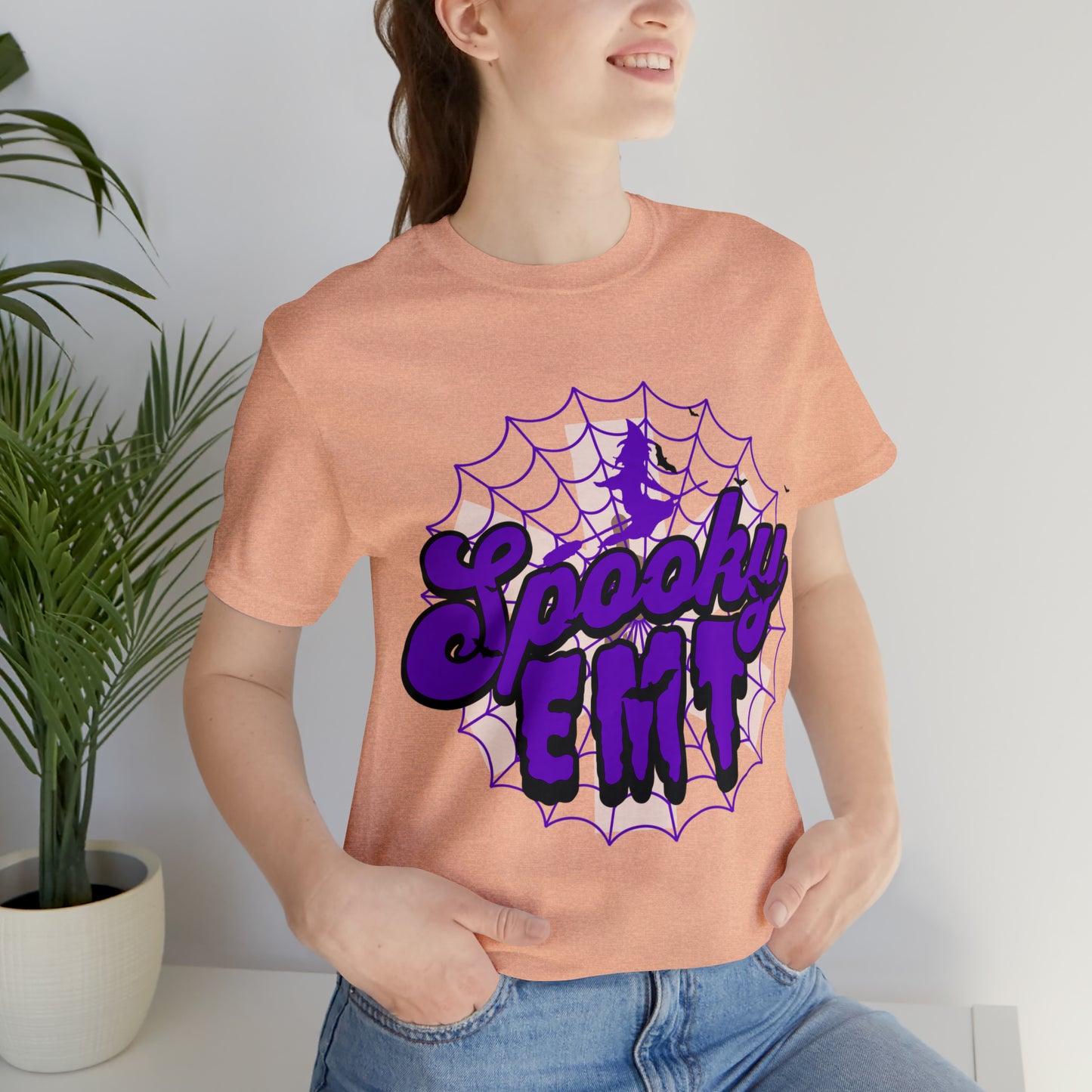 Fun Halloween EMT T-shirt, Spooky EMT shirt, EMT shirt, Halloween shirt