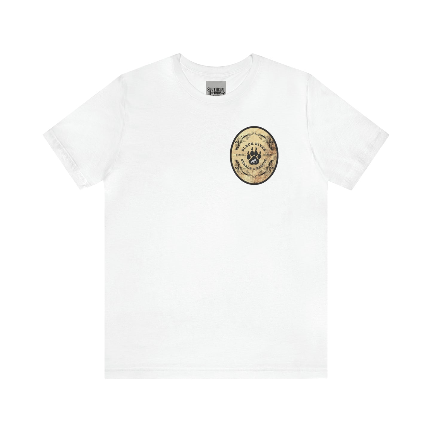 Black River Search & Rescue Logo Unisex Jersey Short Sleeve Tee