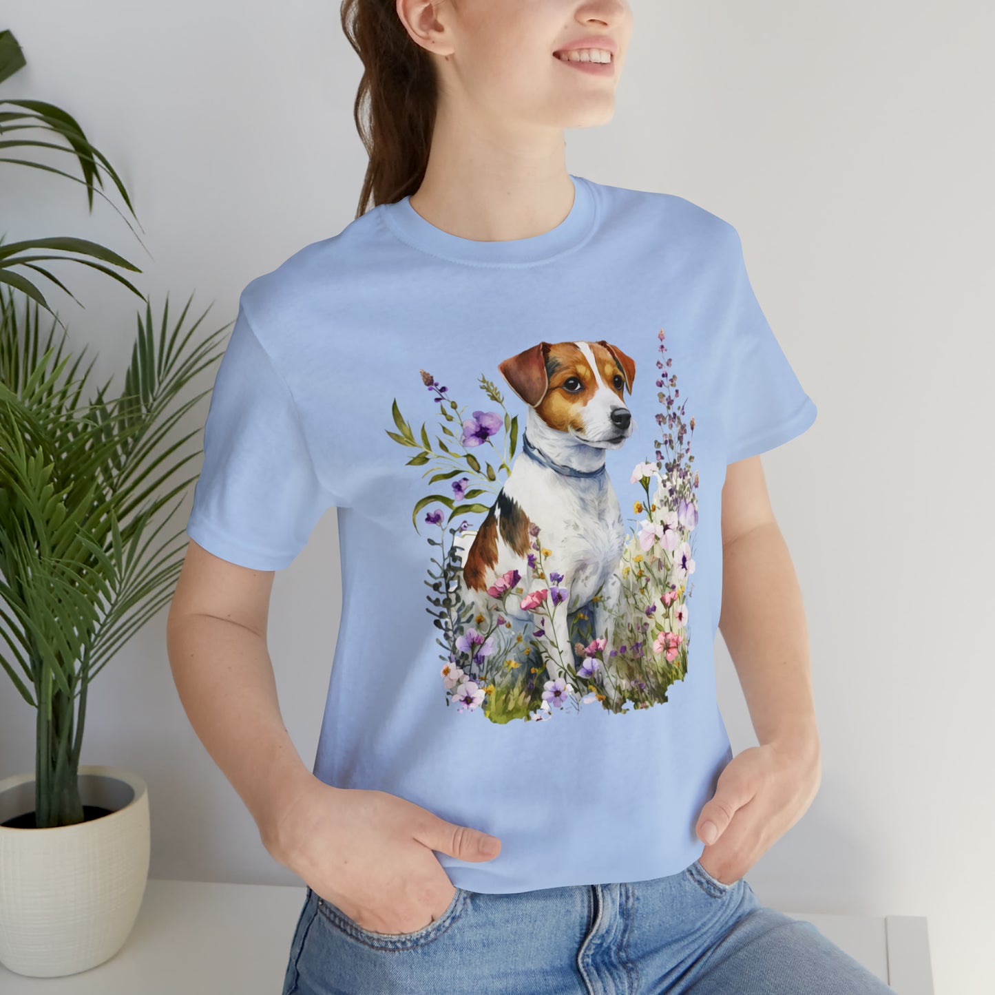 Jack Russell Unisex Jersey Short Sleeve Tee