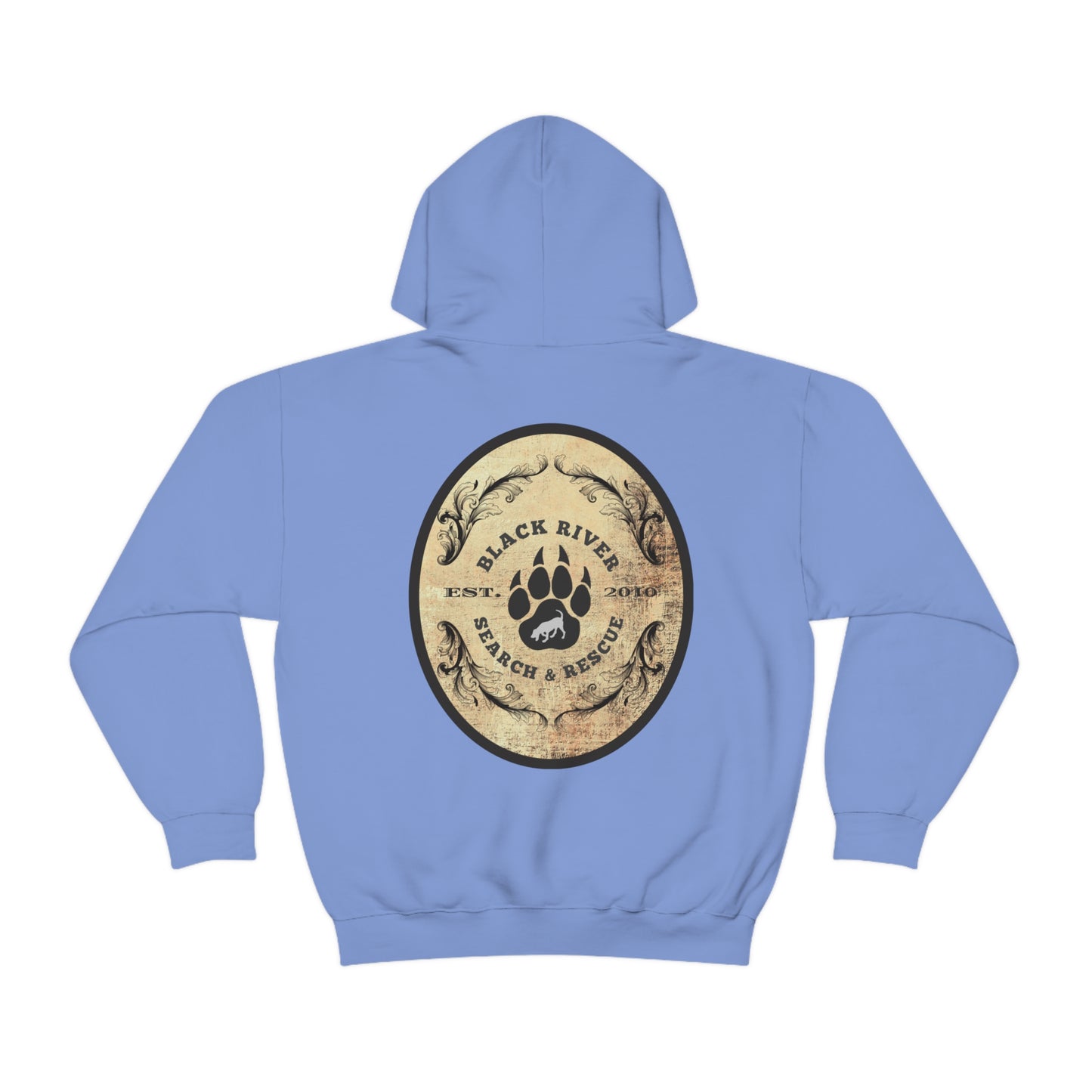 Black River Search & Rescue Logo Unisex Heavy Blend™ Hooded Sweatshirt