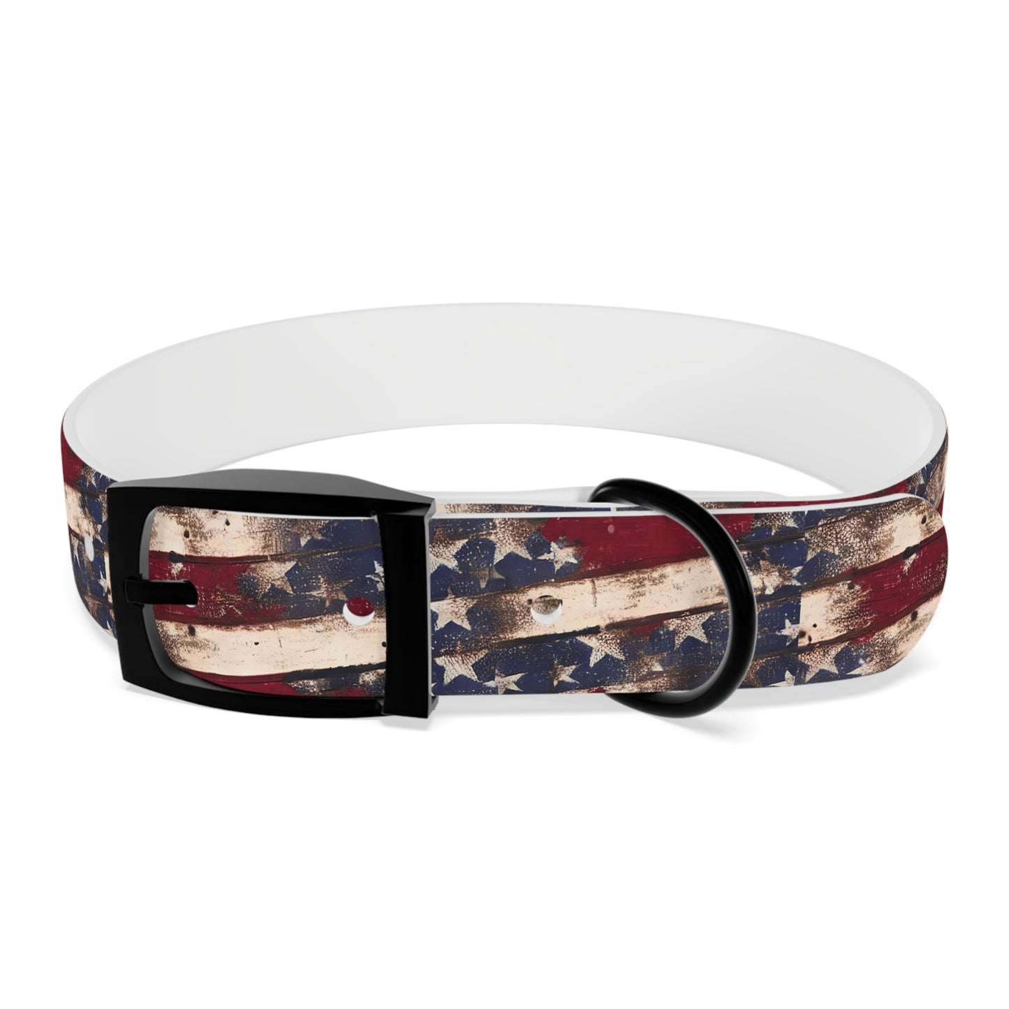 Distressed Flag Dog Collar