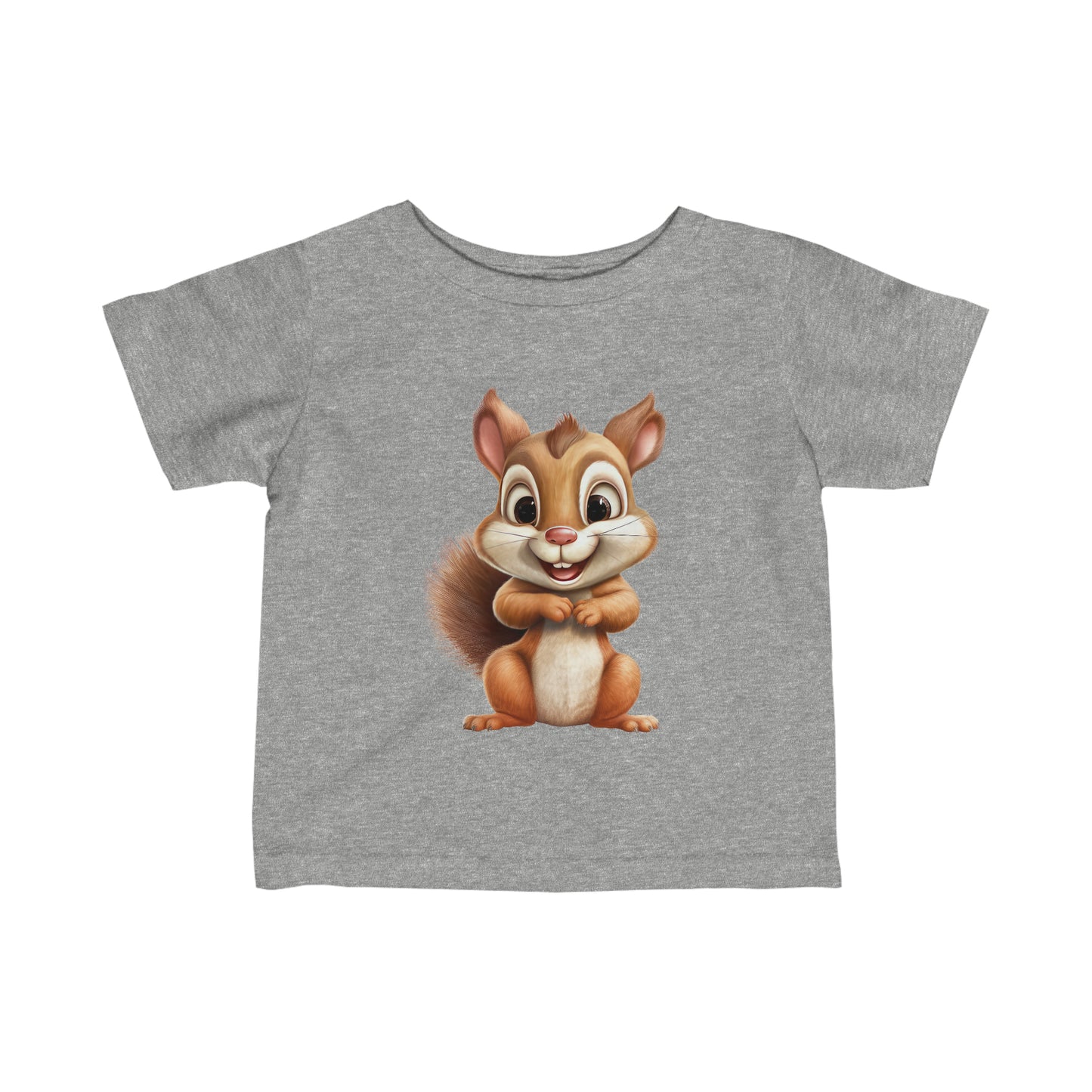 Baby Squirrel Infant Fine Jersey Tee