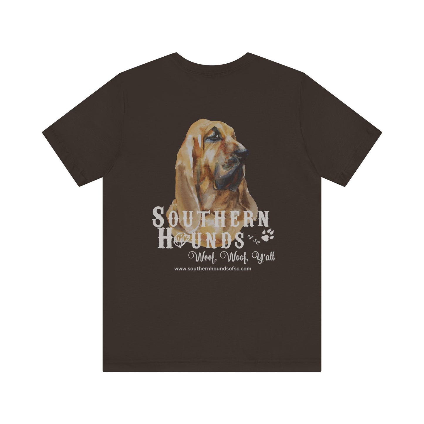 Bloodhounds Sticky and Sweet Southern Hounds Short Sleeve Tee, Bloodhound tshirt