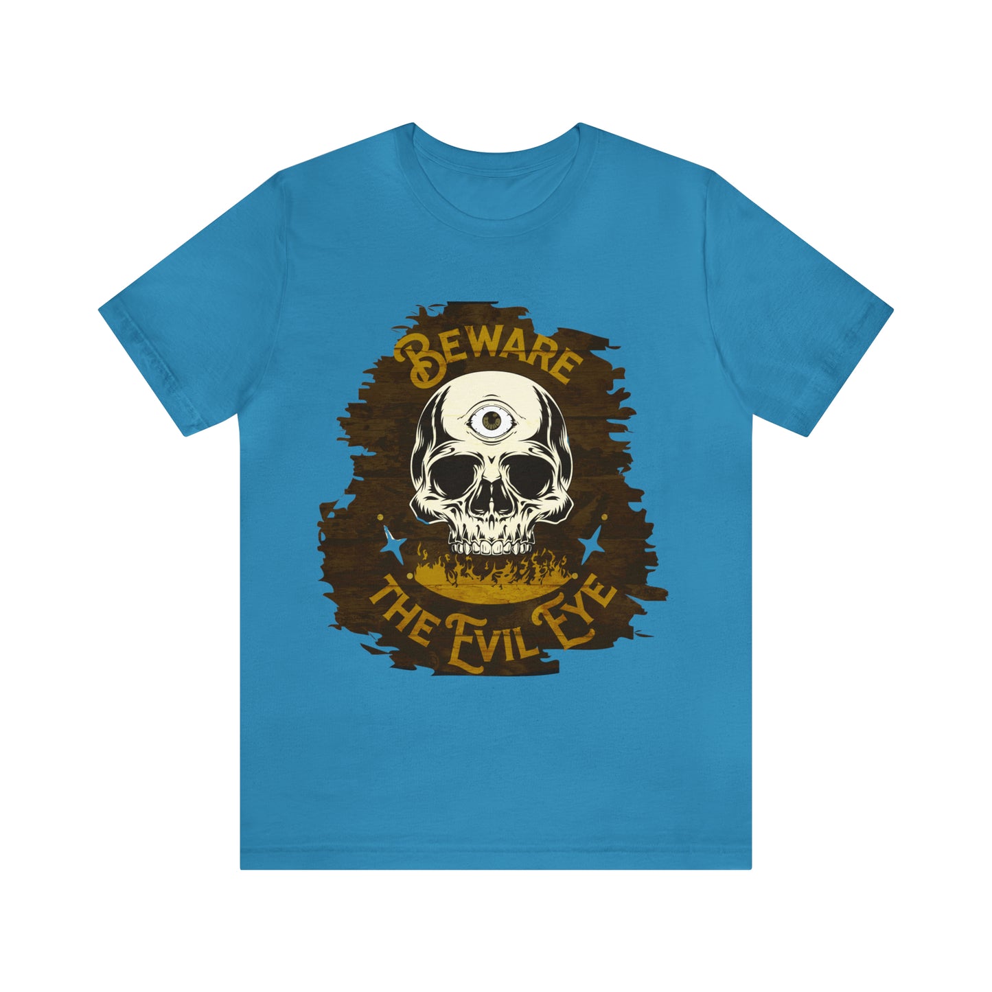 Gray Evil Eye Halloween Shirt, Halloween shirt, Skull Shirt