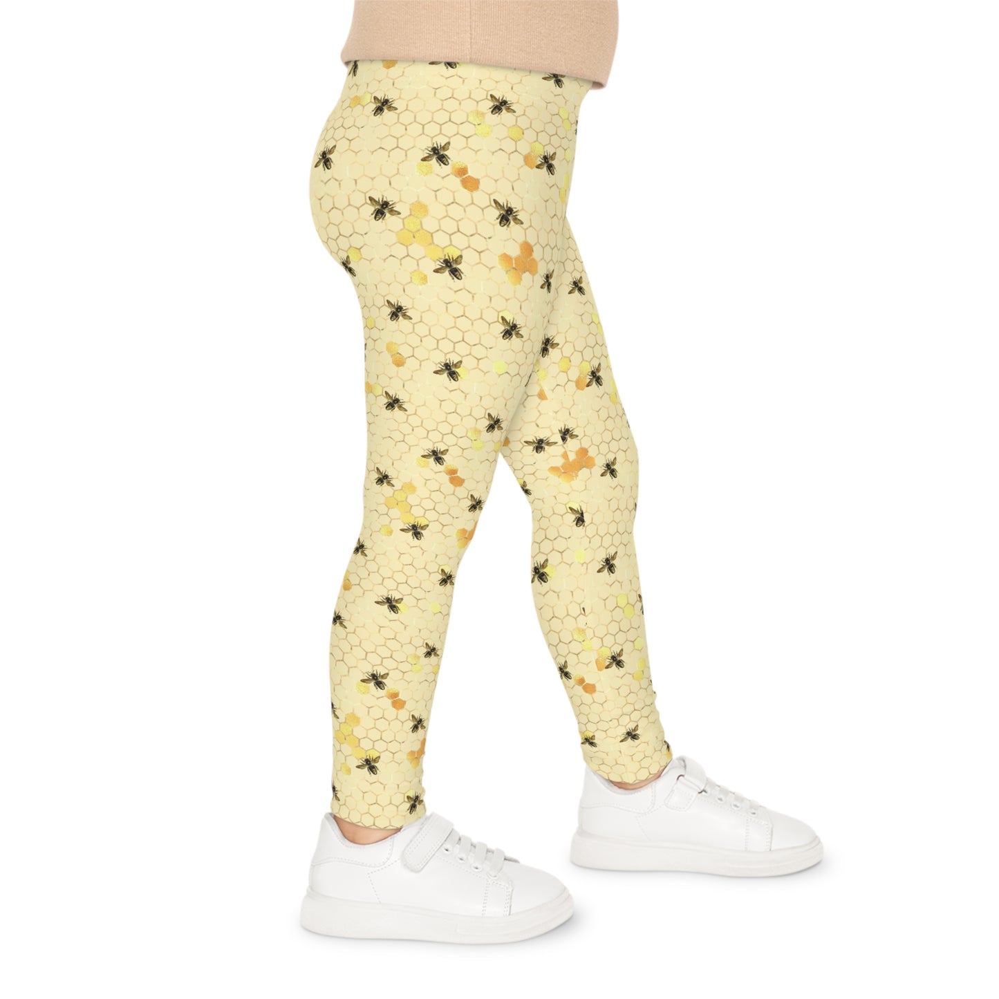 Girls colorful Beehive leggings