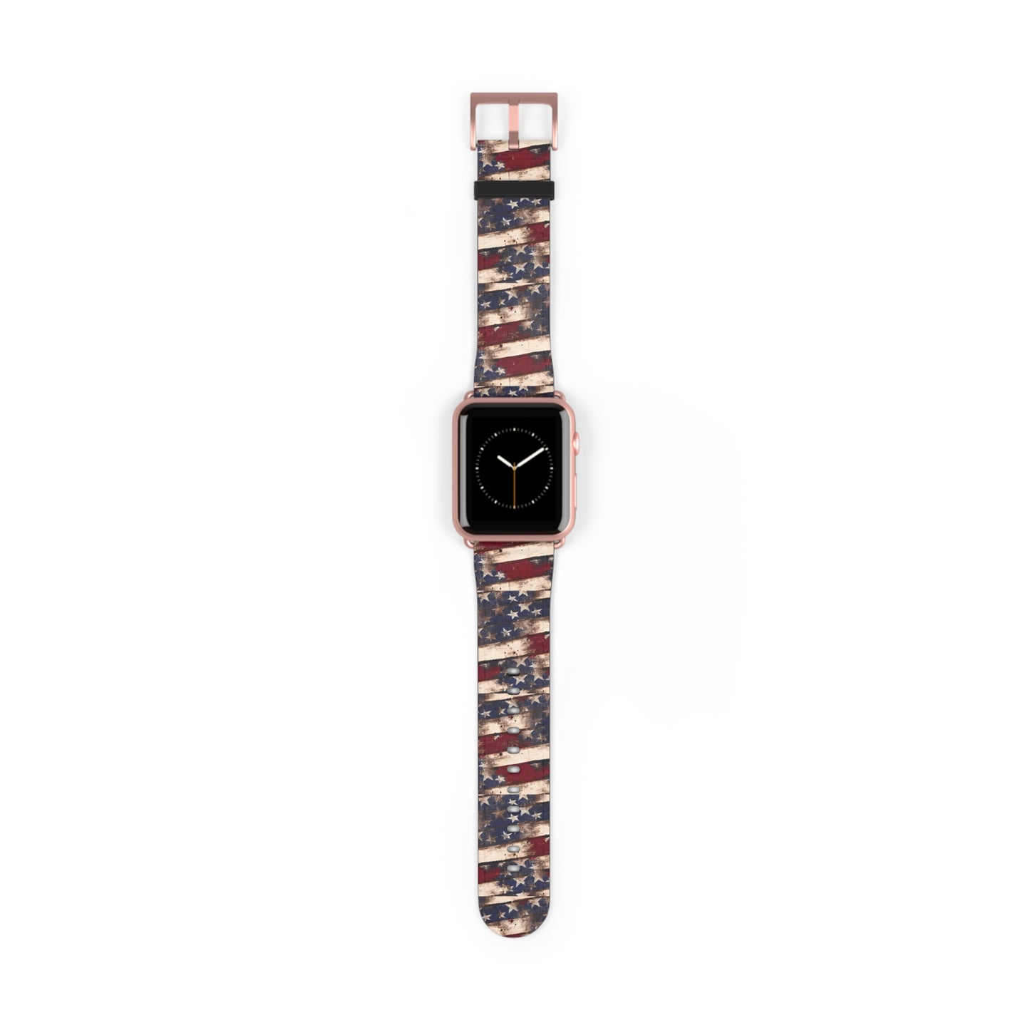Distressed American Flag Apple Watch Band