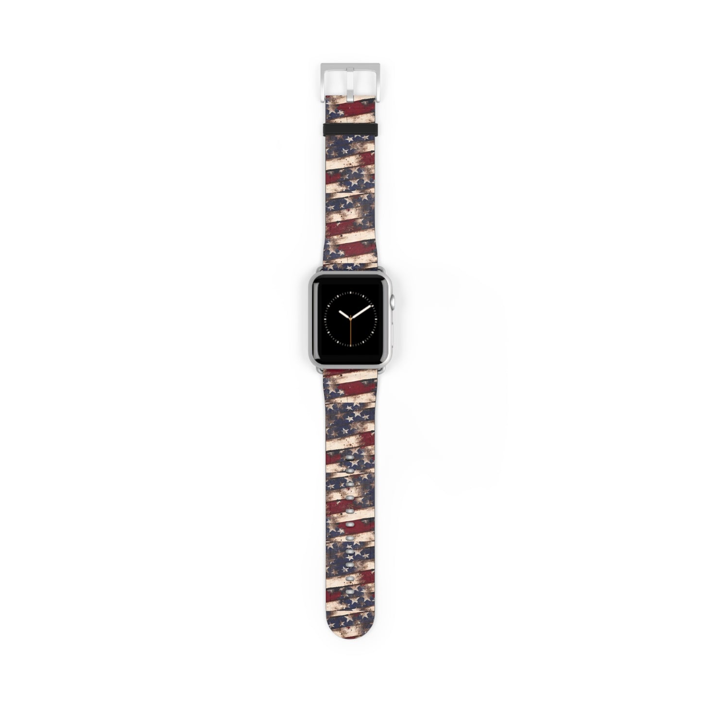 Distressed American Flag Apple Watch Band