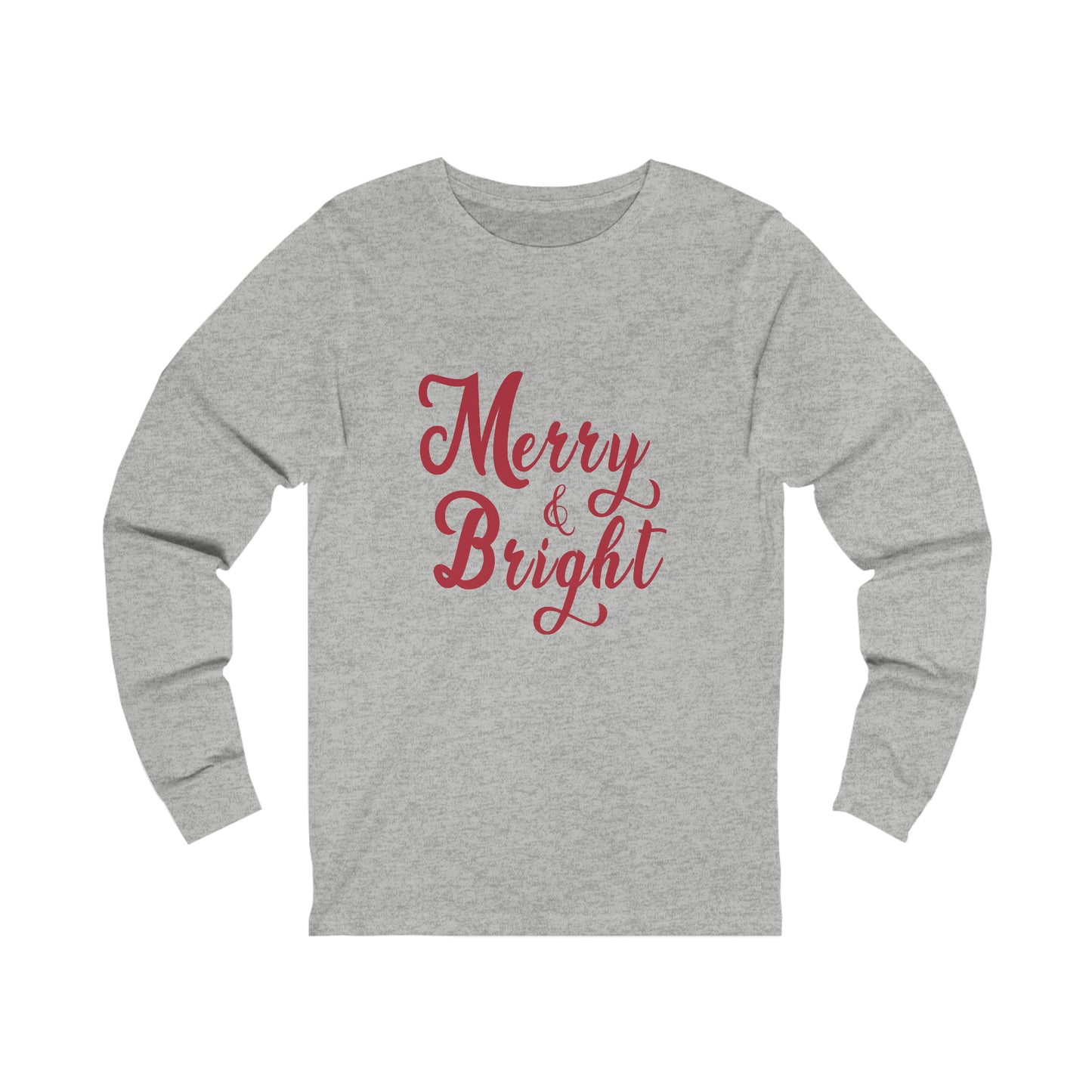 Merry and Bright Long Sleeve Tee