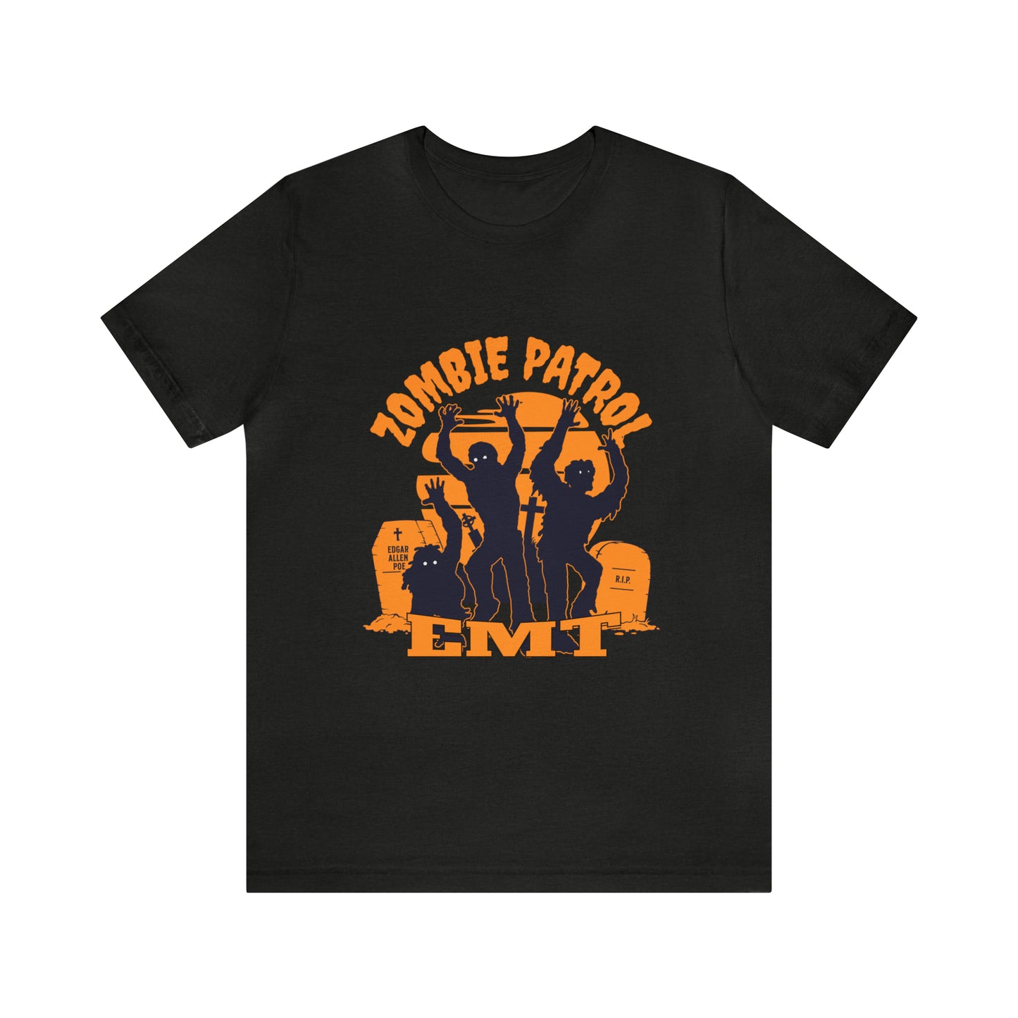 Halloween Zombie Patrol EMT Short Sleeve Tee