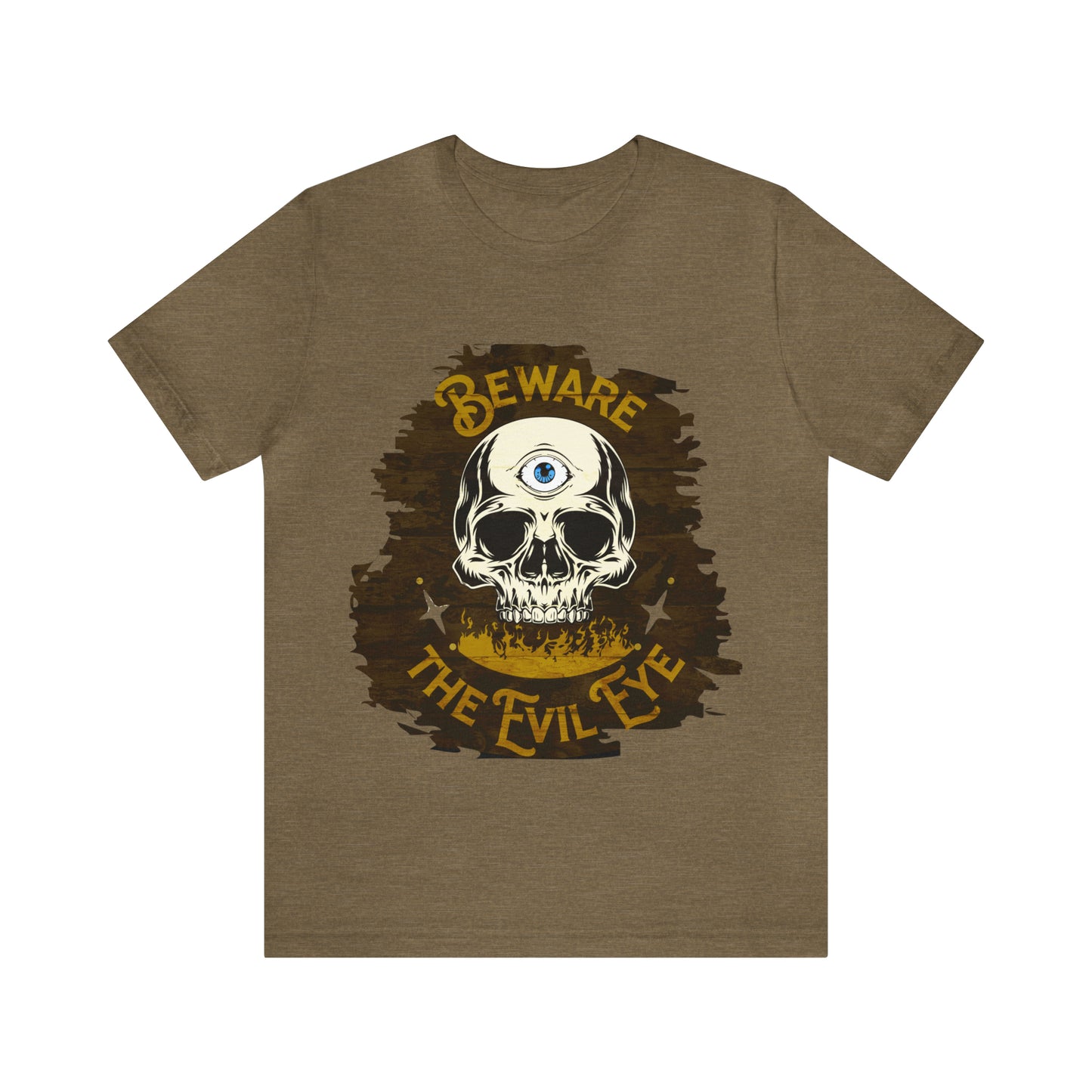 Blue Evil Eye Halloween Shirt, Halloween shirt, Skull Shirt